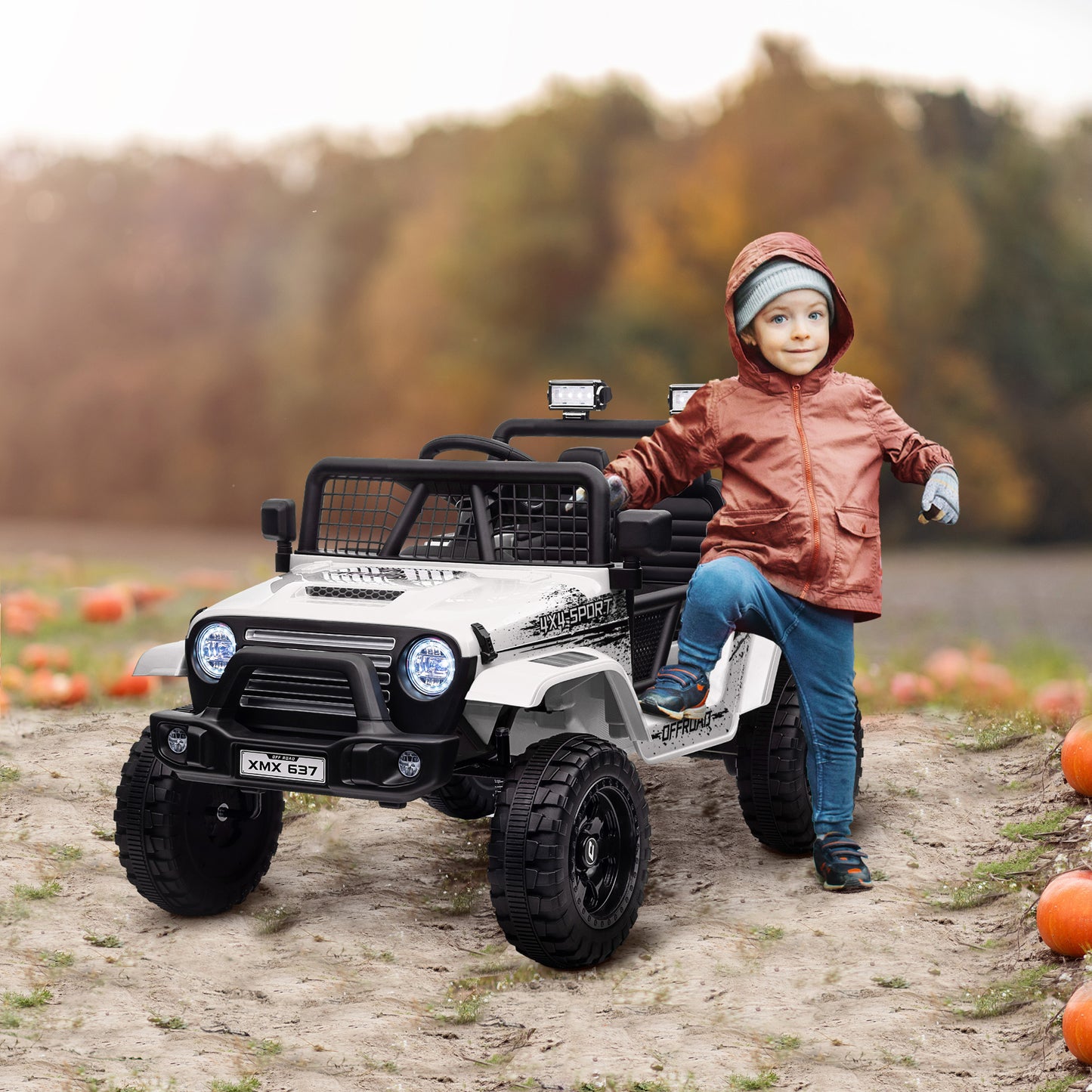 12V Battery Powered Kids Ride-On Car