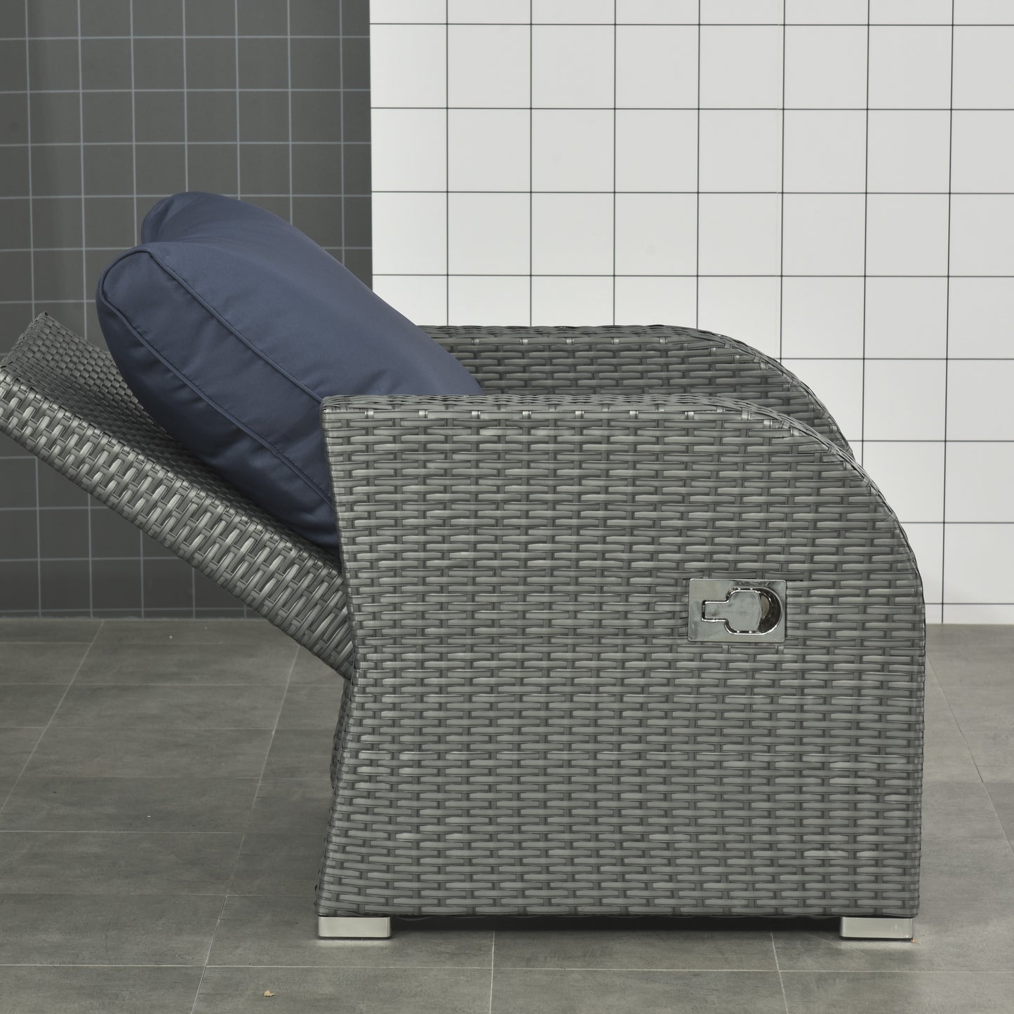 Six-piece Outdoor Rattan Dining Set
