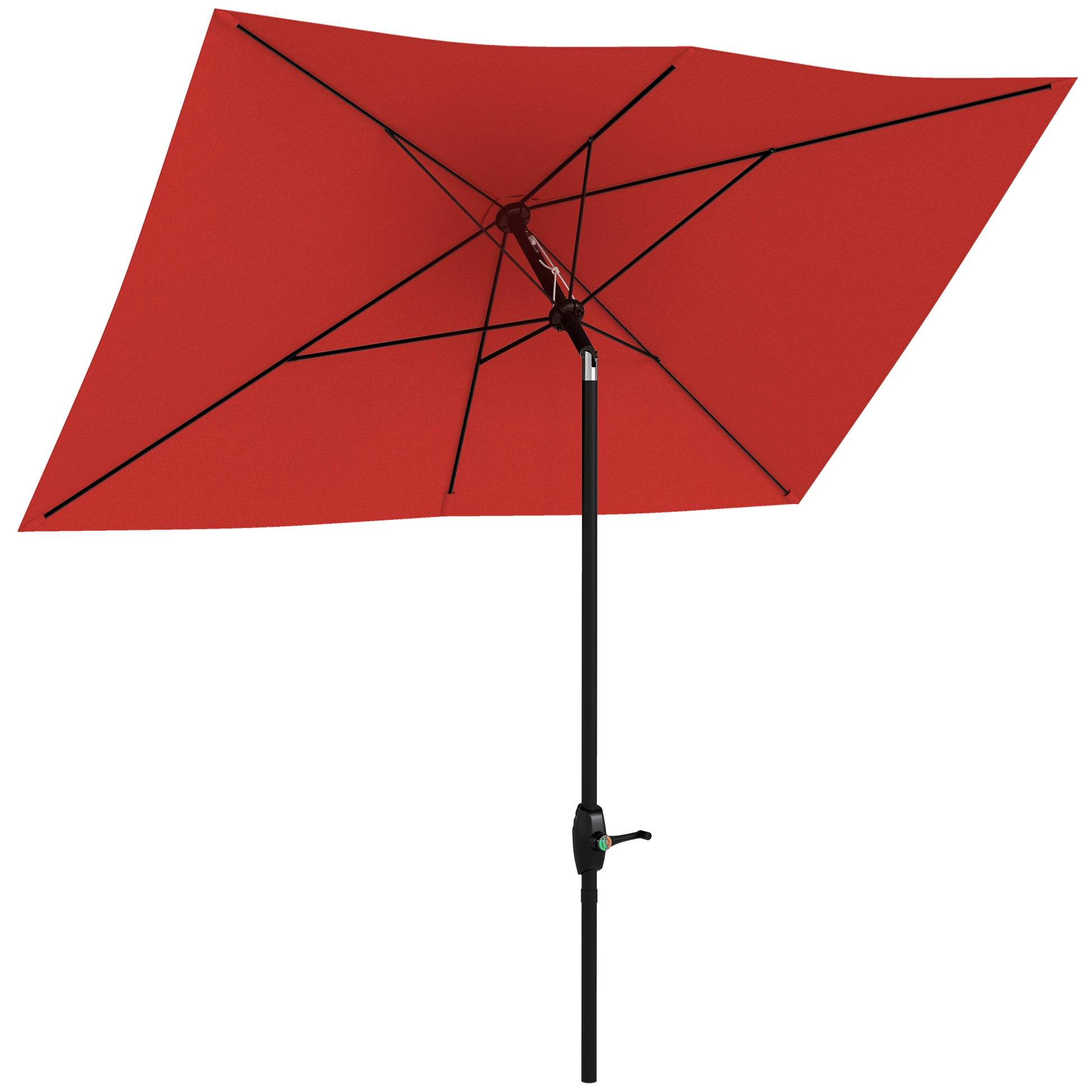 2 x 3 m Rectangular Parasol Umbrella