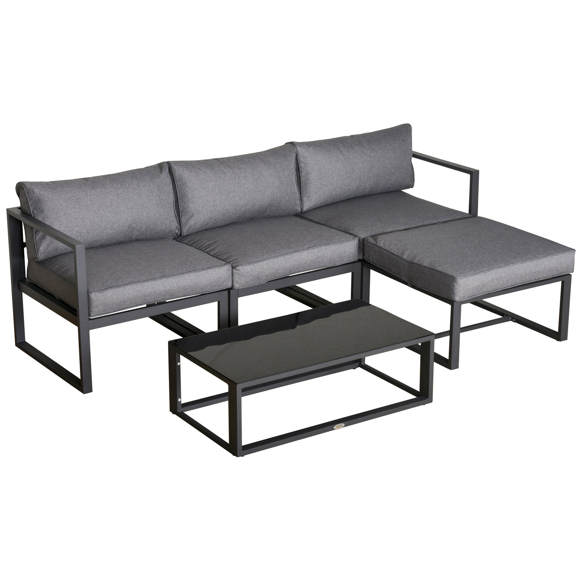 5 Pieces Outdoor Patio Furniture Set