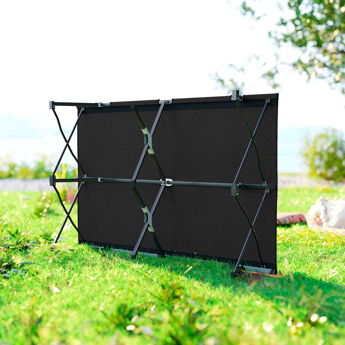 Double Camping Cot Bed, with Bag