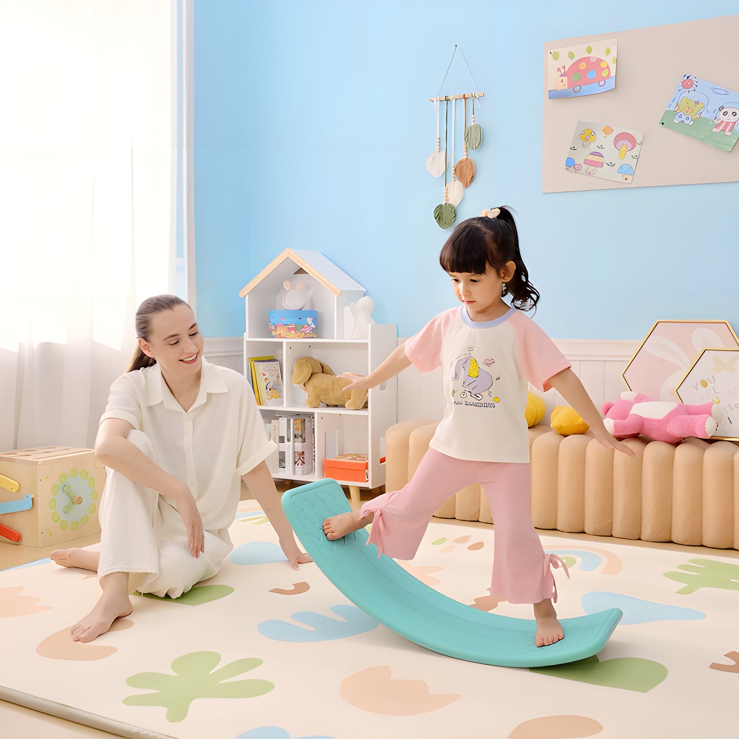 Balance Board, Kids Wobble board, for Ages 3-6 Years