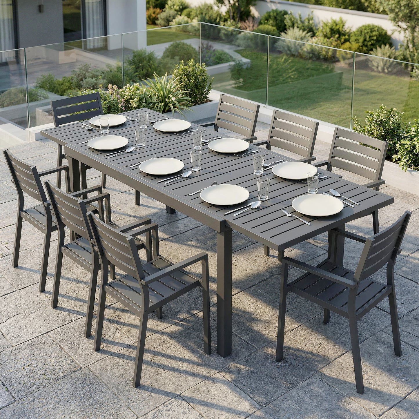 Extending Garden Table for 6-8 People
