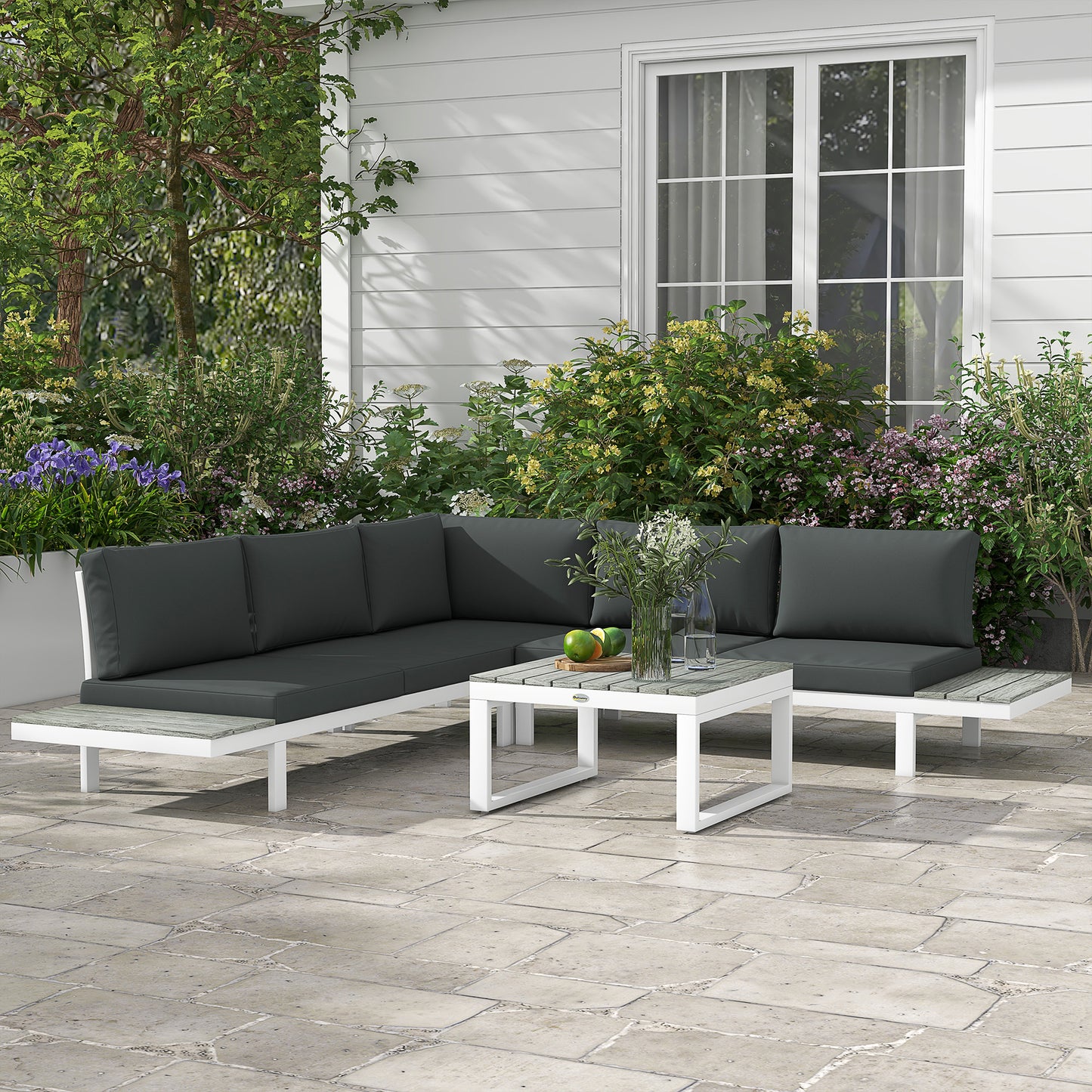 4 Pieces Garden Furniture Set