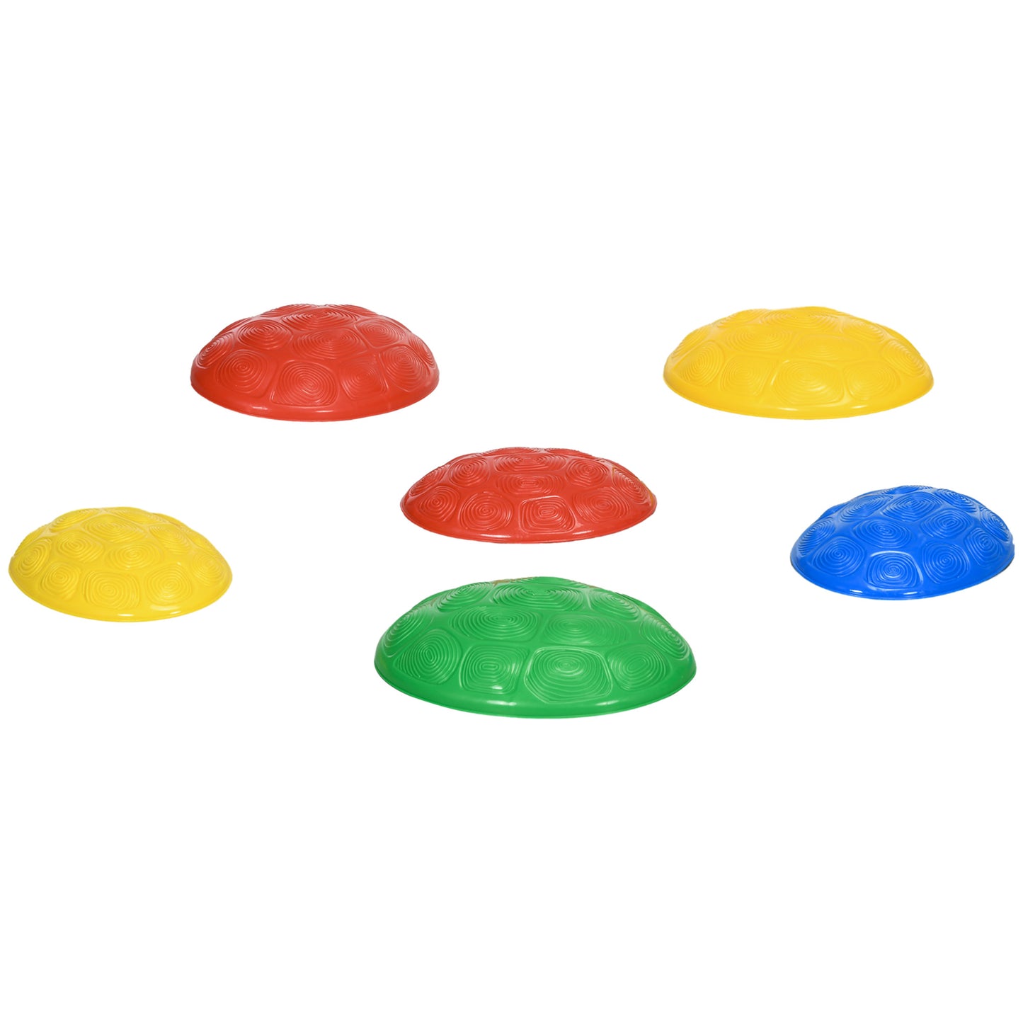 Six-Piece Kids Stepping Stones, with Non-Slip Mats