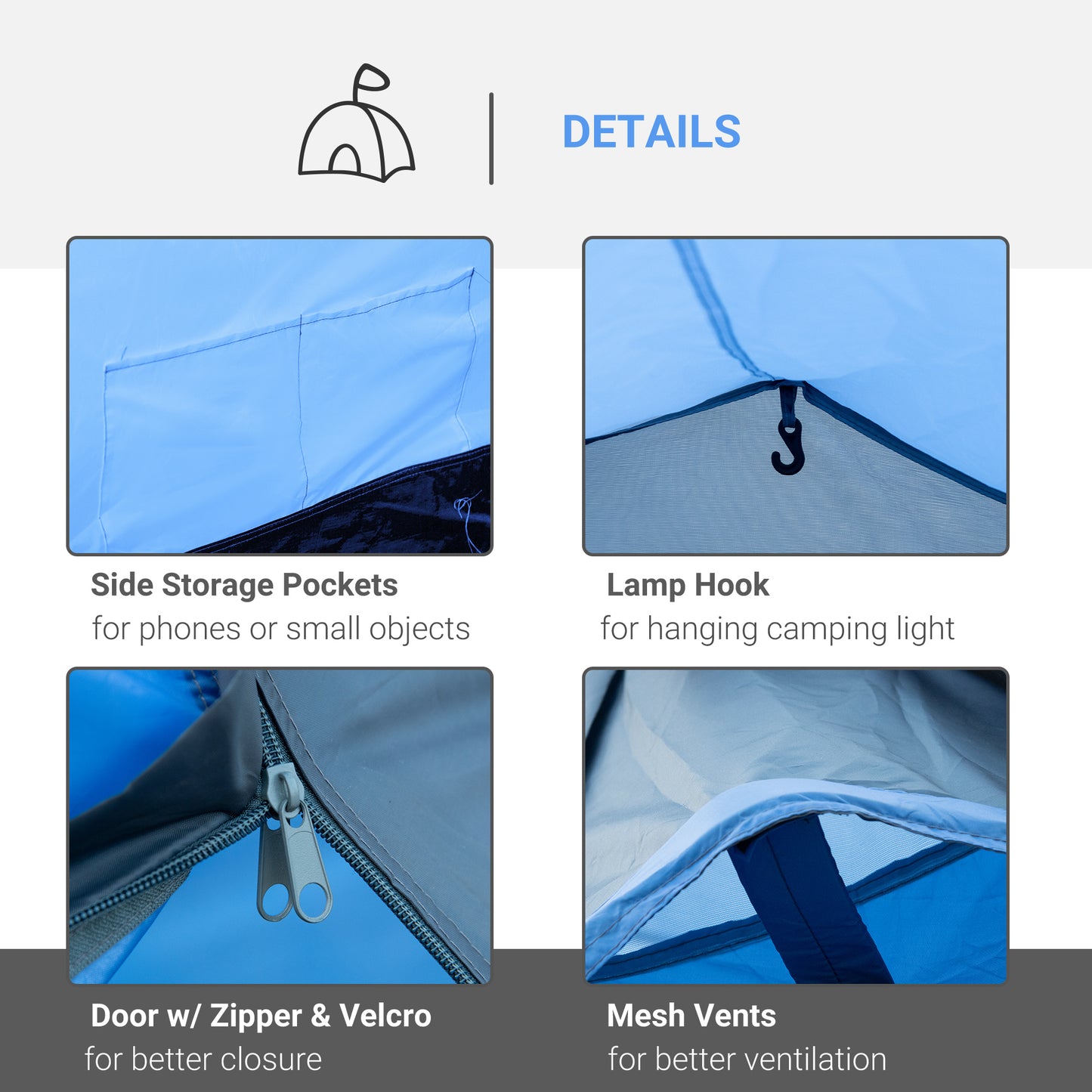 2 Room Tent with Vestibule