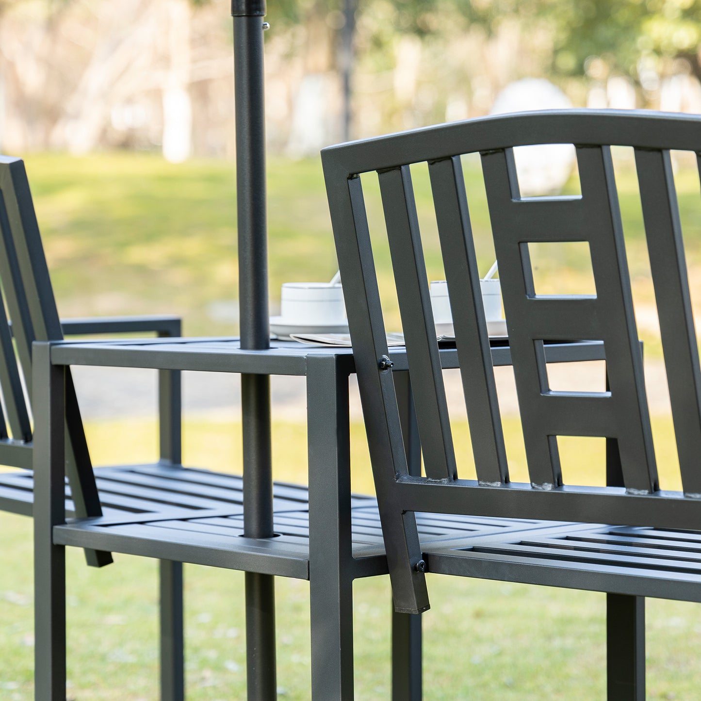 2 Seat Garden Chair Bench Loveseats Jack