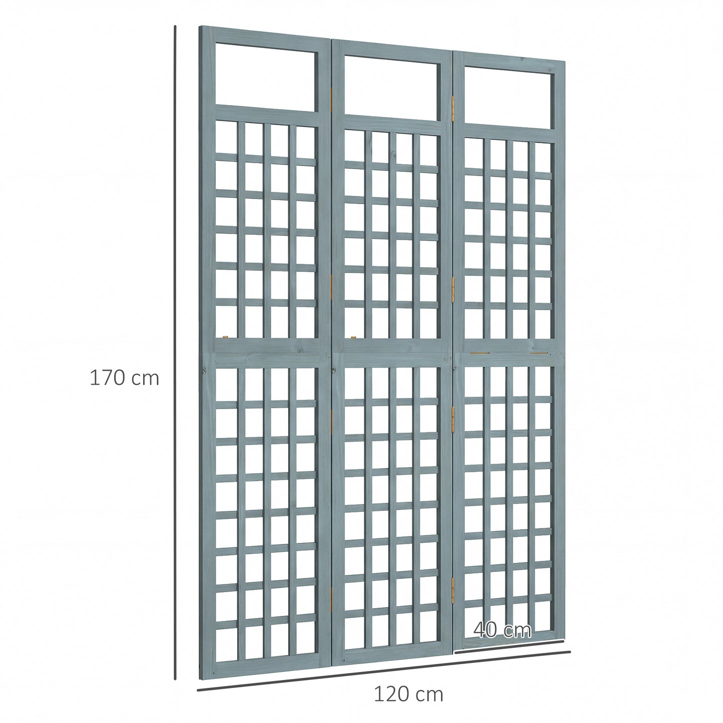3-Panel Garden Privacy Screen (1)