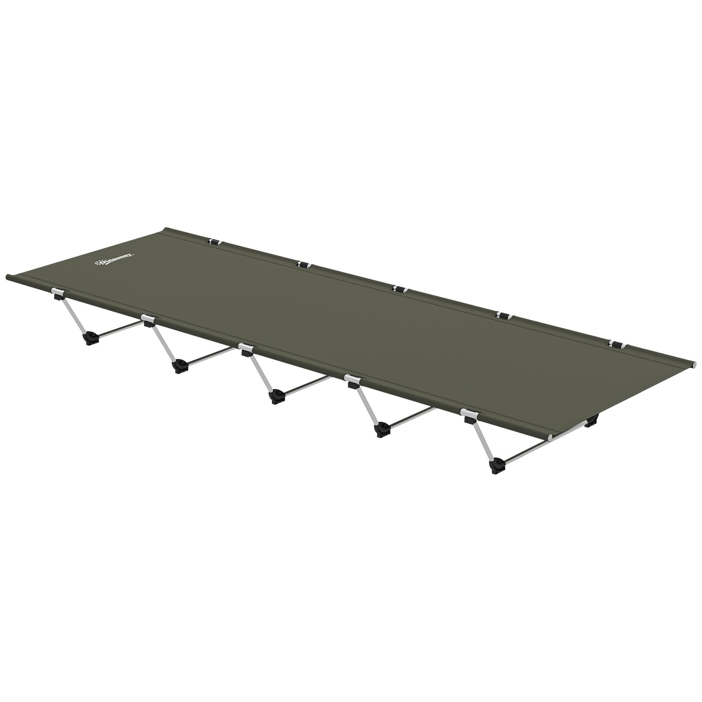 Lightweight Camping Bed, Aluminium Portable Camp Cot w/ Strong