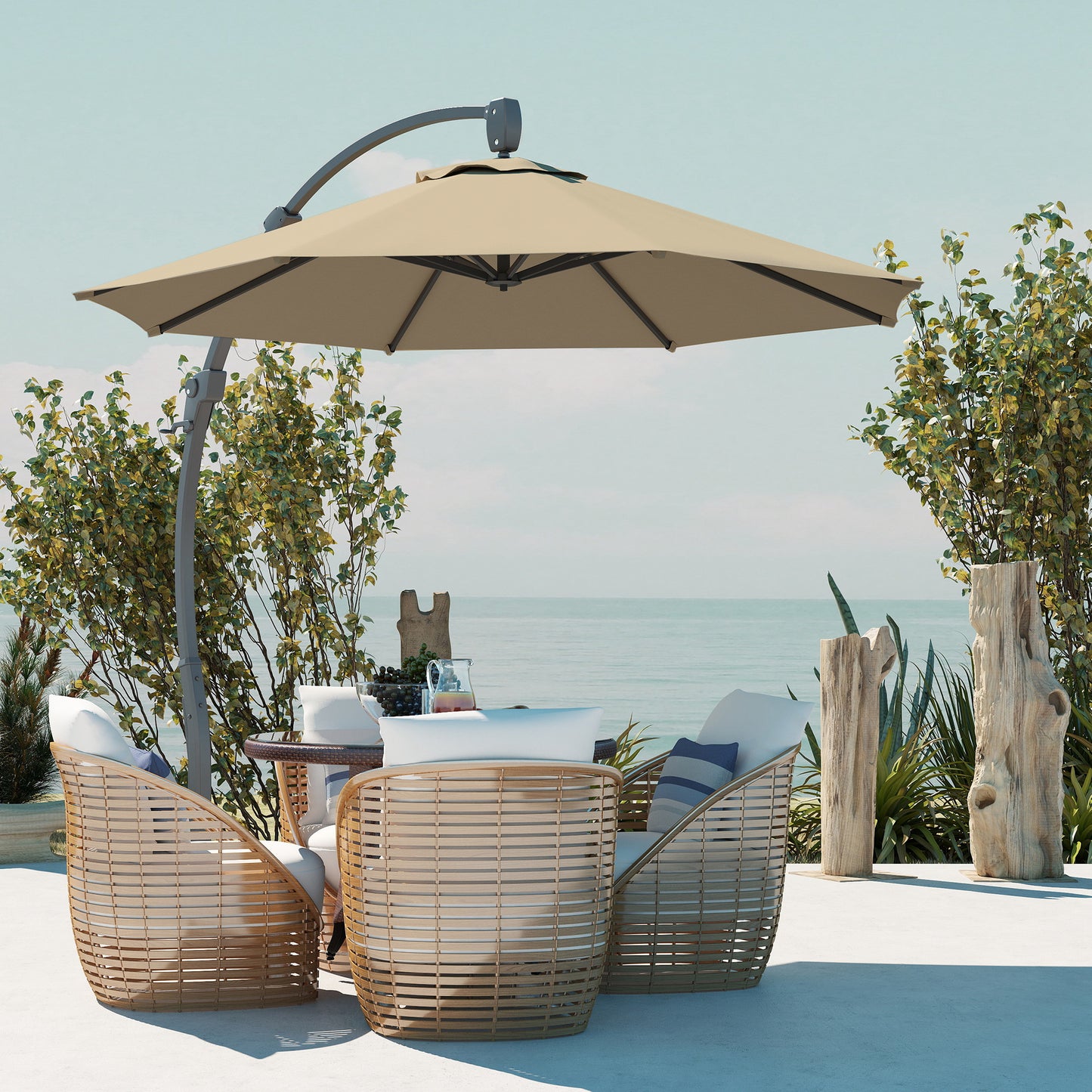 3(m) Garden Cantilever Parasol