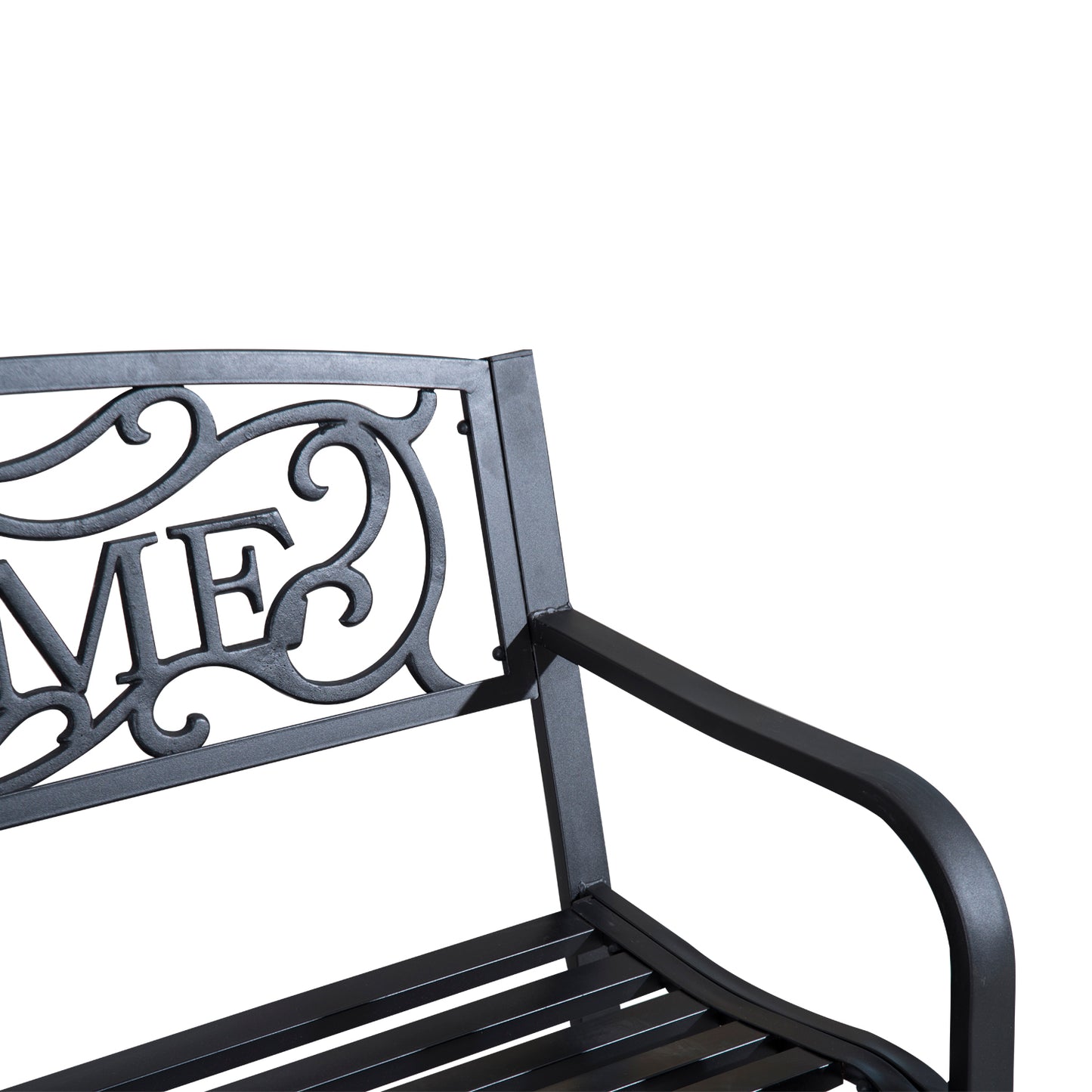 126Lx60Wx85H cm Steel Bench