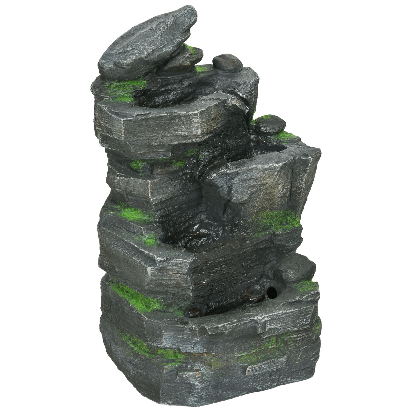 Garden Water Feature with LED Lights