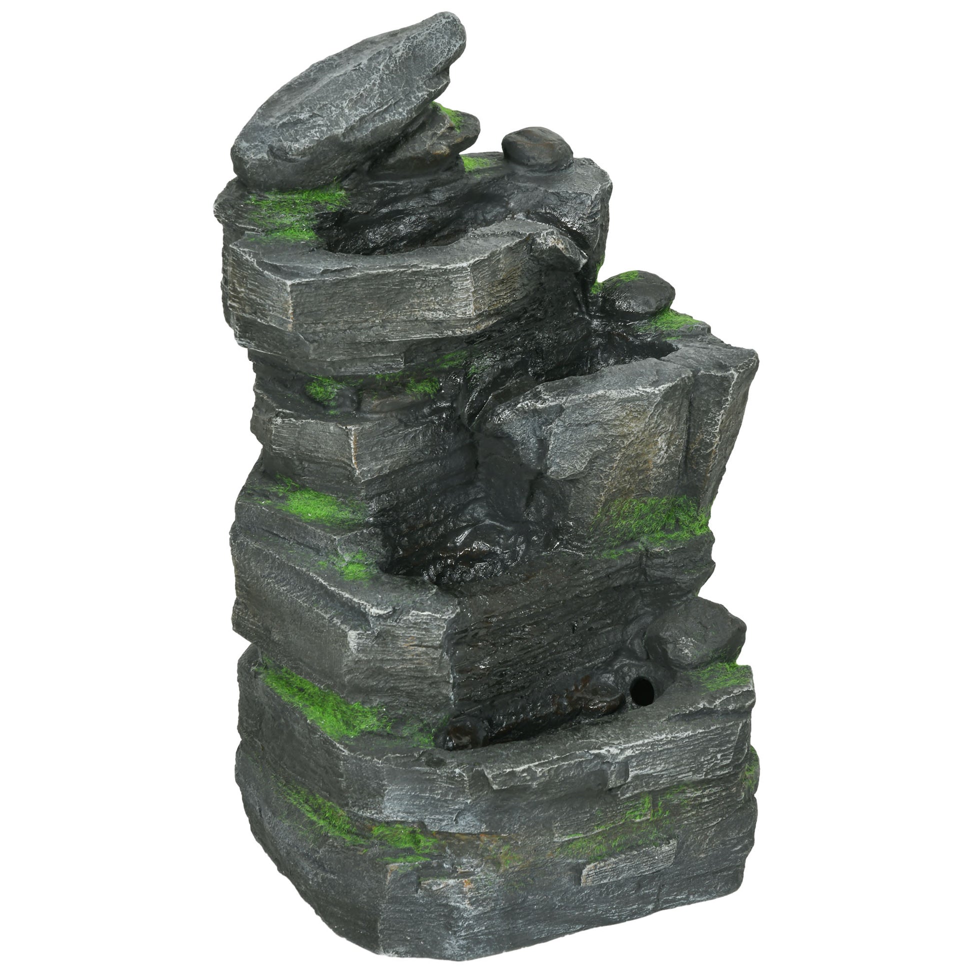 Garden Water Feature with LED Lights