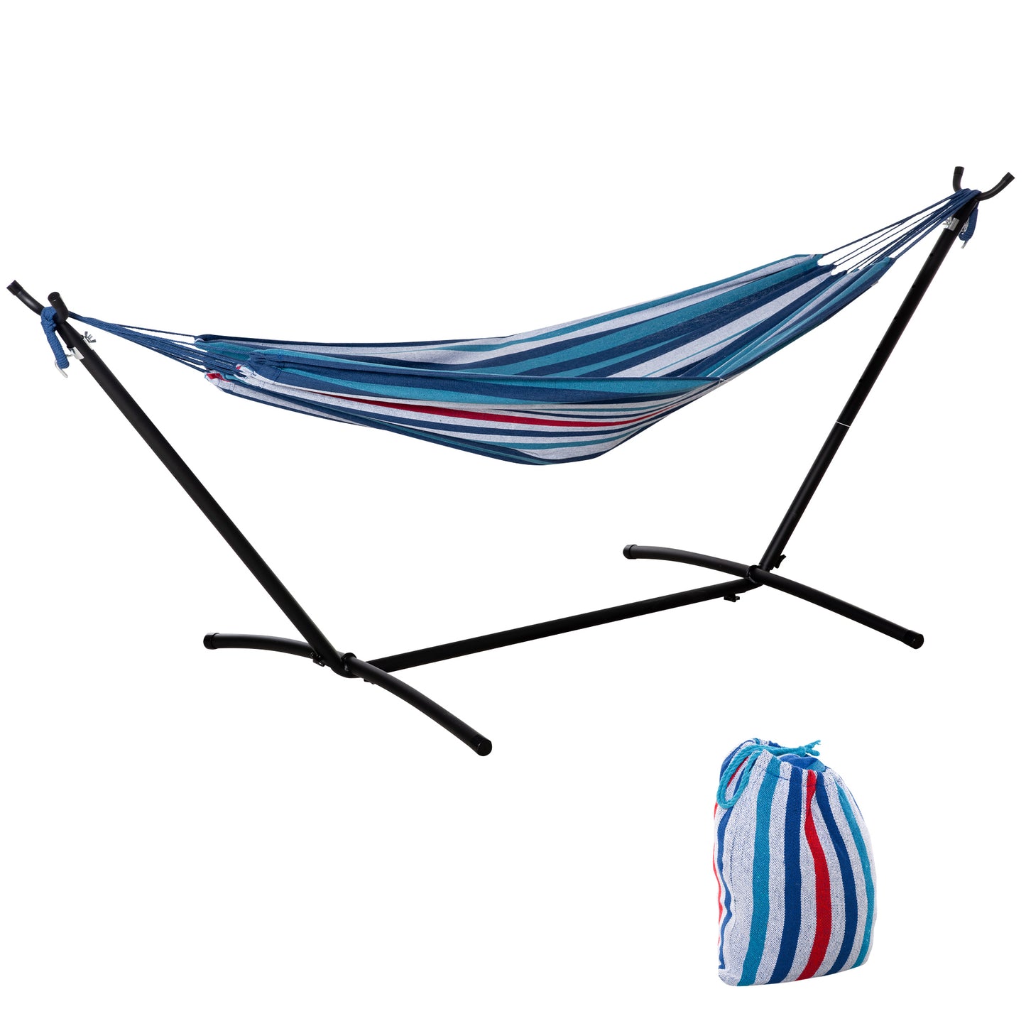 298 x 117cm Hammock with Stand Camping Hammock (1)