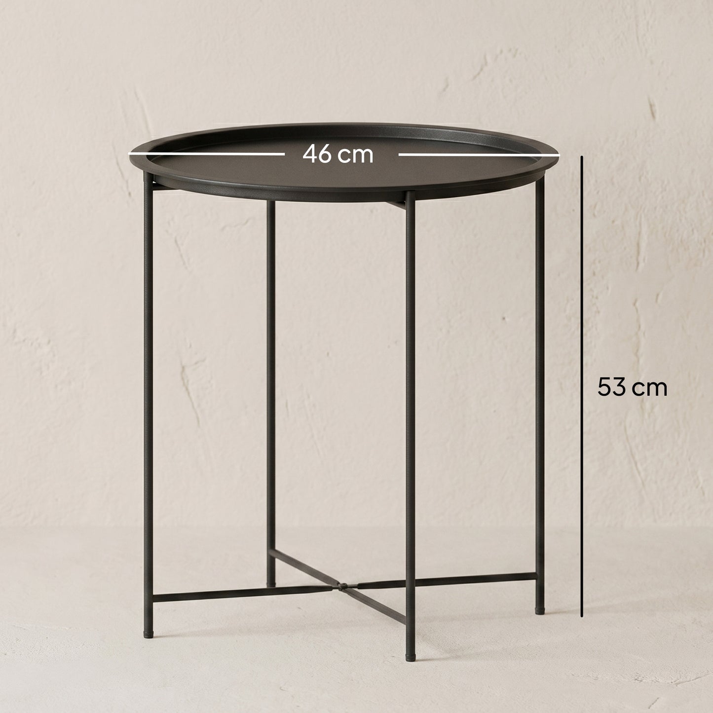 Steel Removable Tray Top Garden Table - Blue