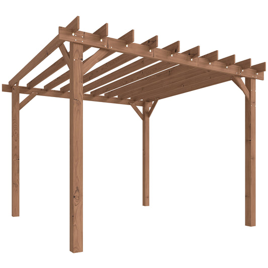 3 x 3 m Wooden Pergola Kit (2)