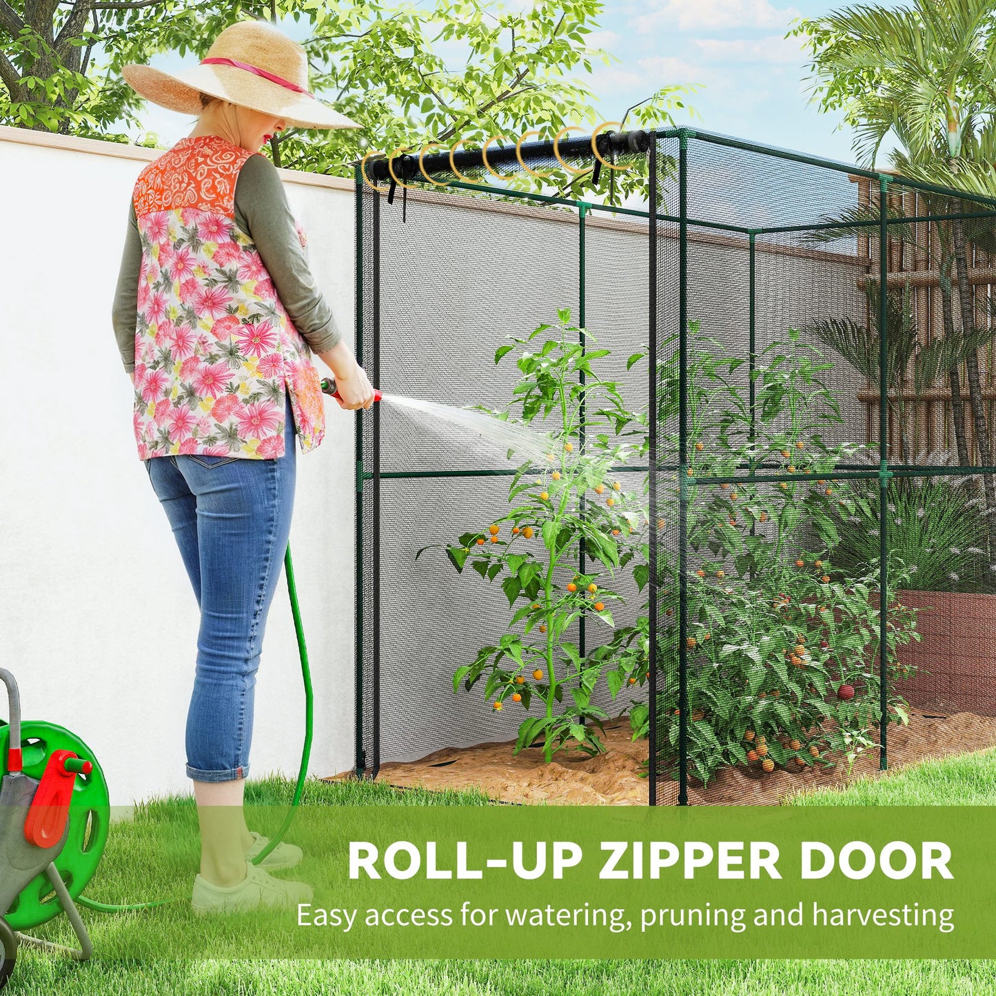 Fruit Cage Bird Netting, Brassica Cage Plant Protection Tent