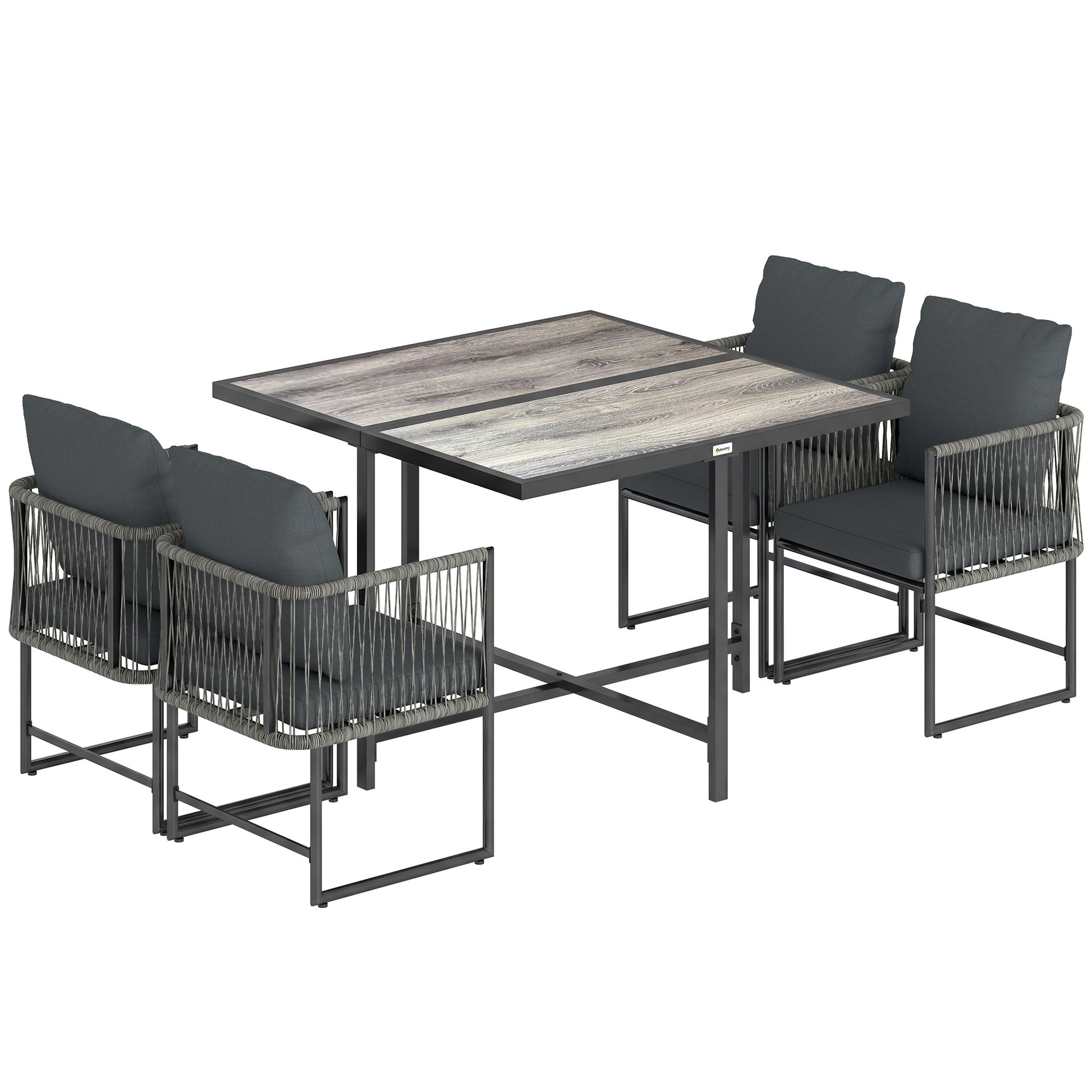 4-Seater Garden Dining Set