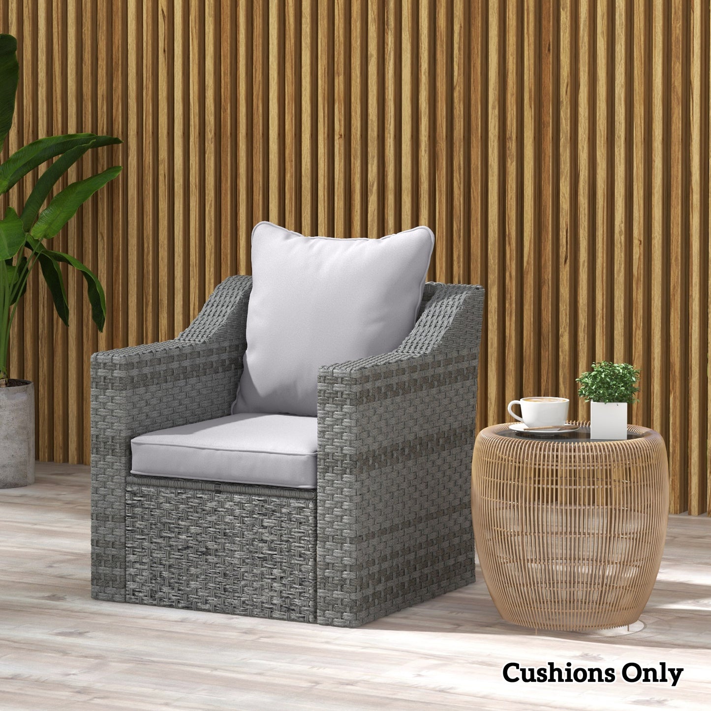 Seat and Back Padded Cushion Set, CUSHION ONLY