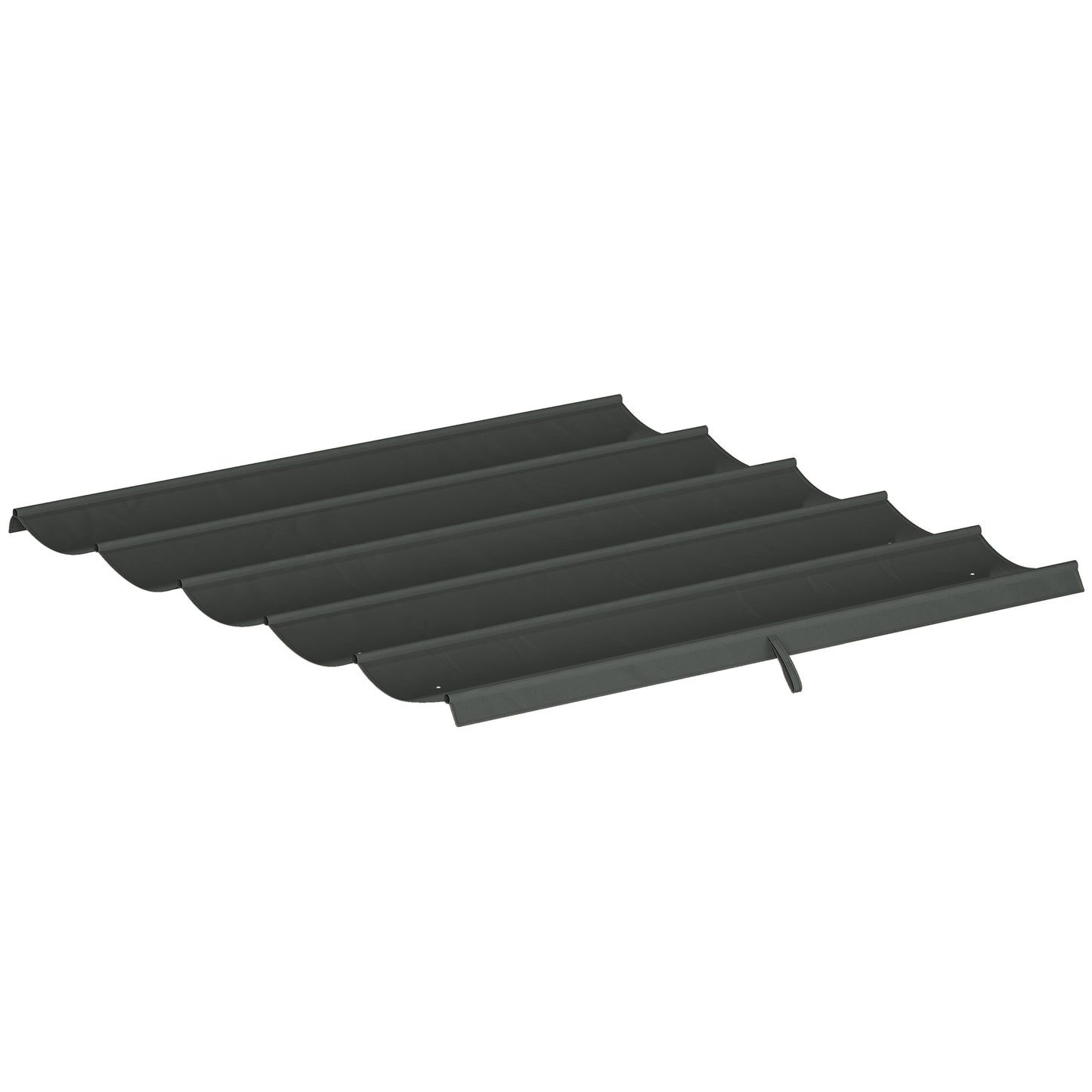 Retractable Pergola Cover, 2.55 x 2.5 m Replacement Canopy Fabric