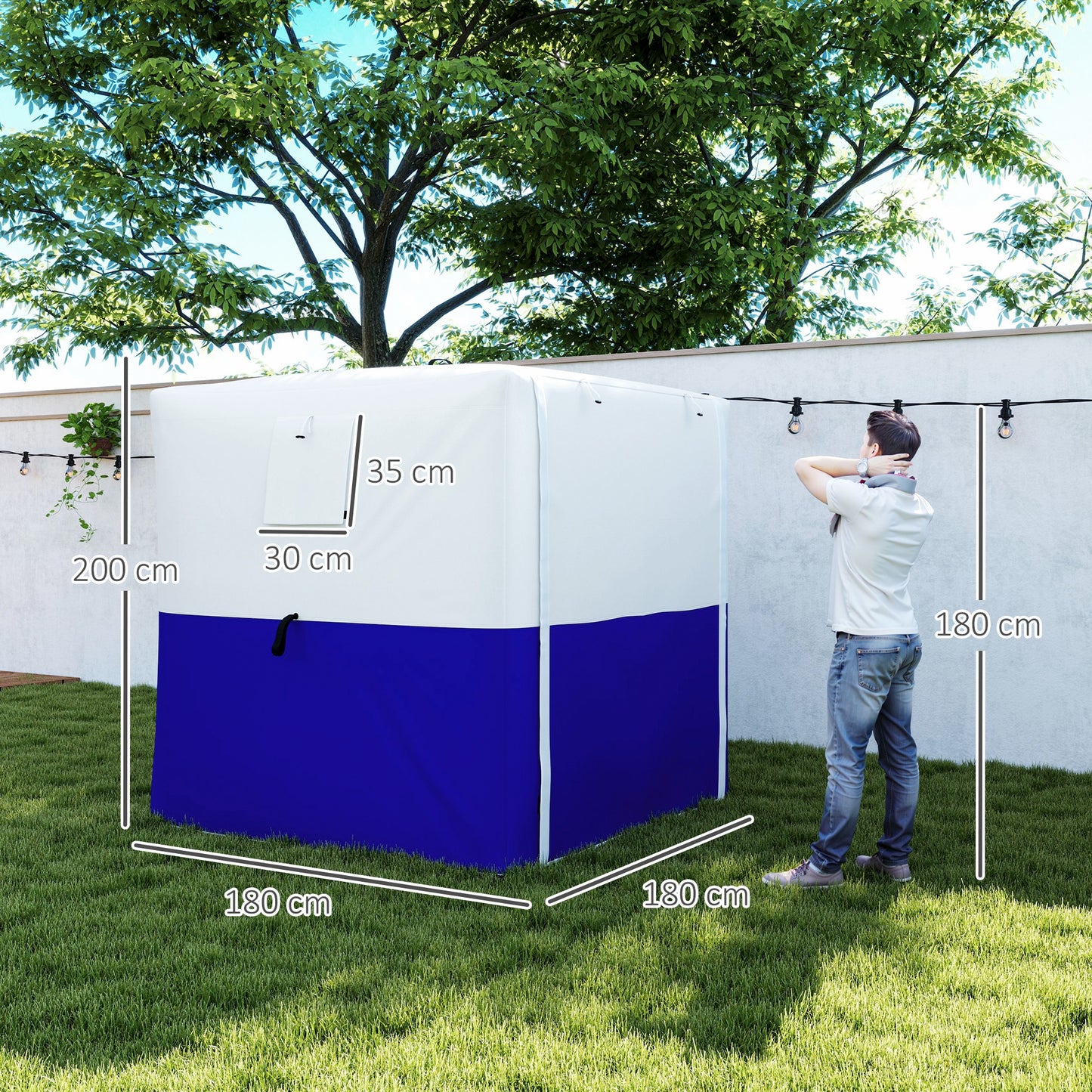 2 x 2m Pop-Up Gazebo, with Accessories