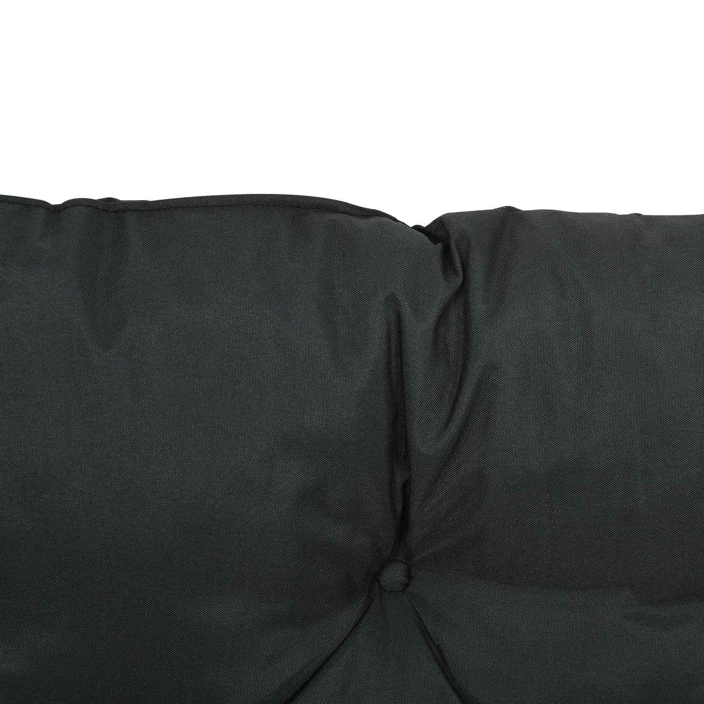 2 Seater Bench Pad, Garden Chair Cushion with Back and Ties