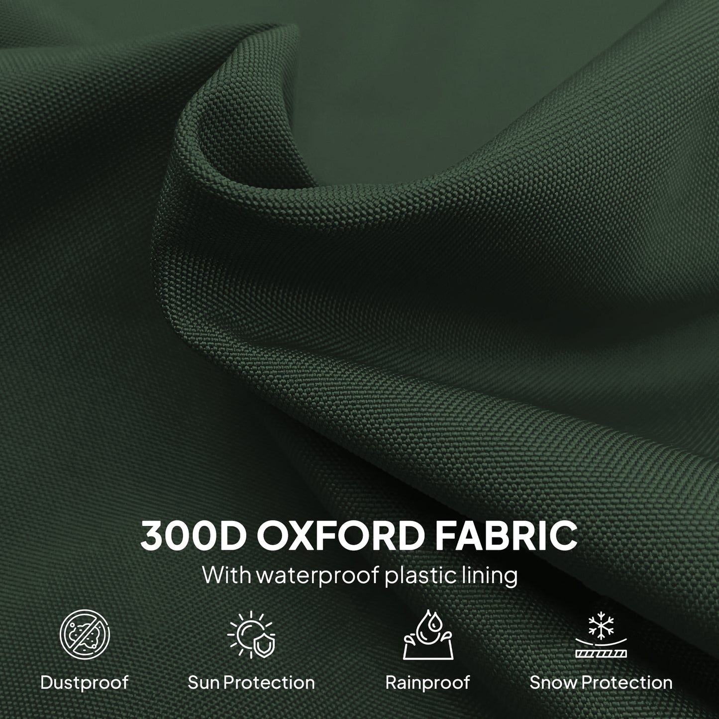 Parasol Cover, 600D Oxford Cantilever Umbrella Cover Fit (1)