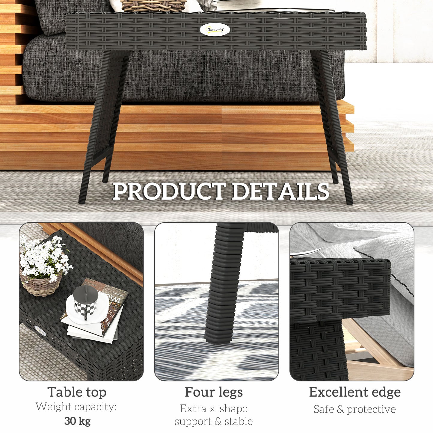 Foldable Outdoor Side Table