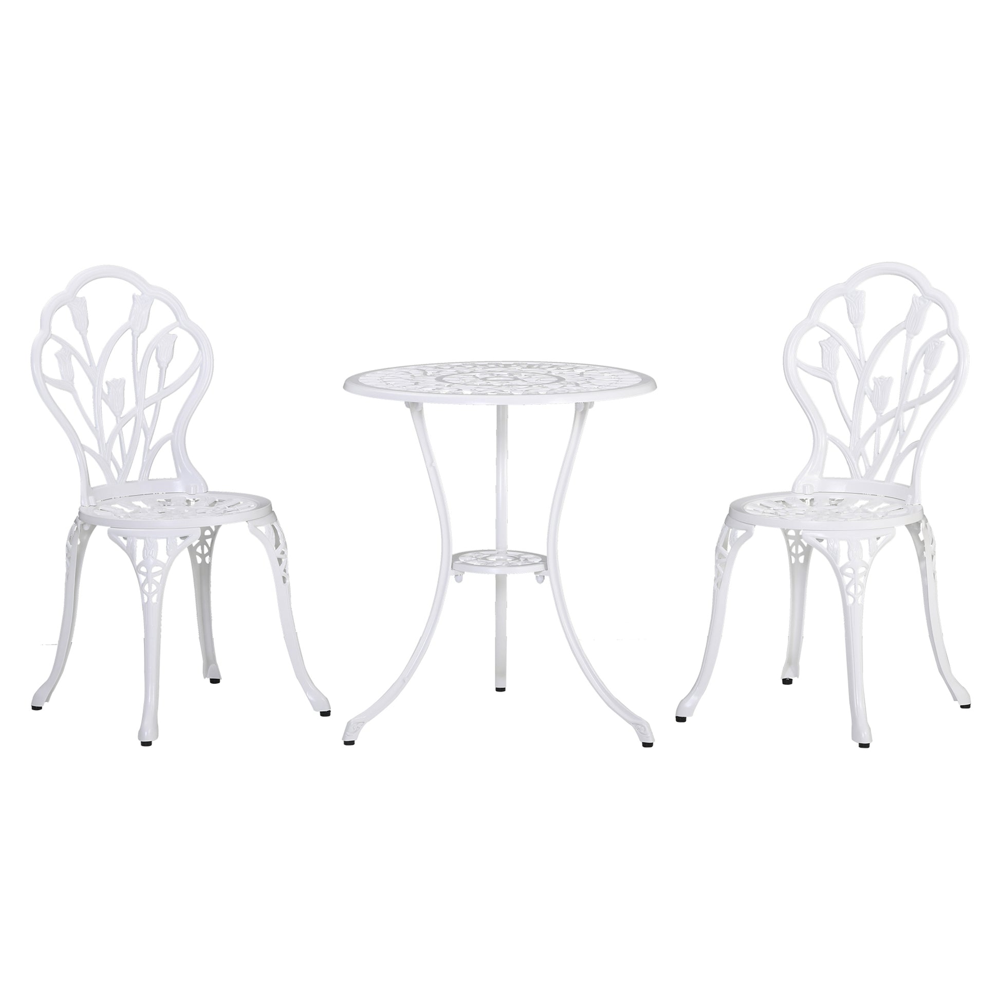 3 Piece Patio Bistro Set for 2