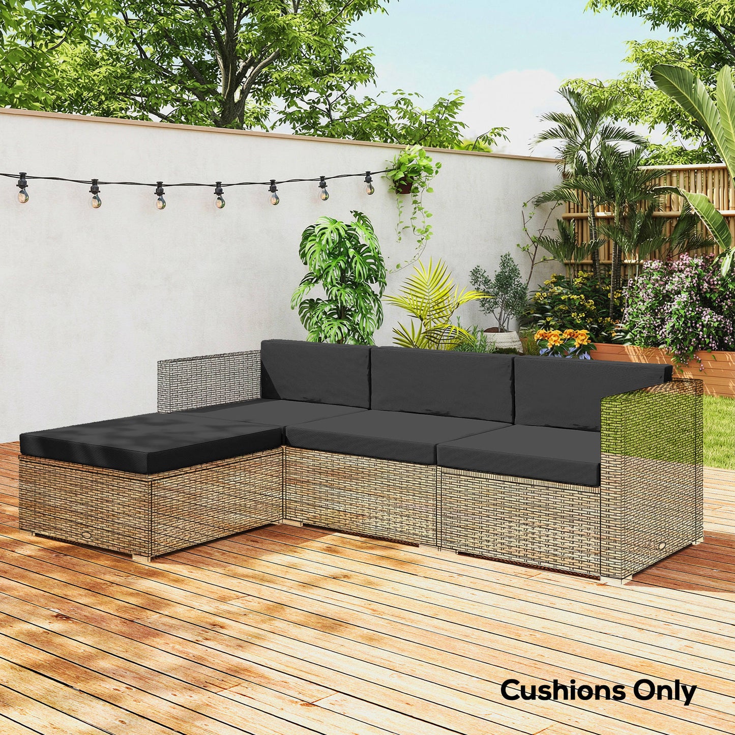 7-Piece Patio Furniture Cushions