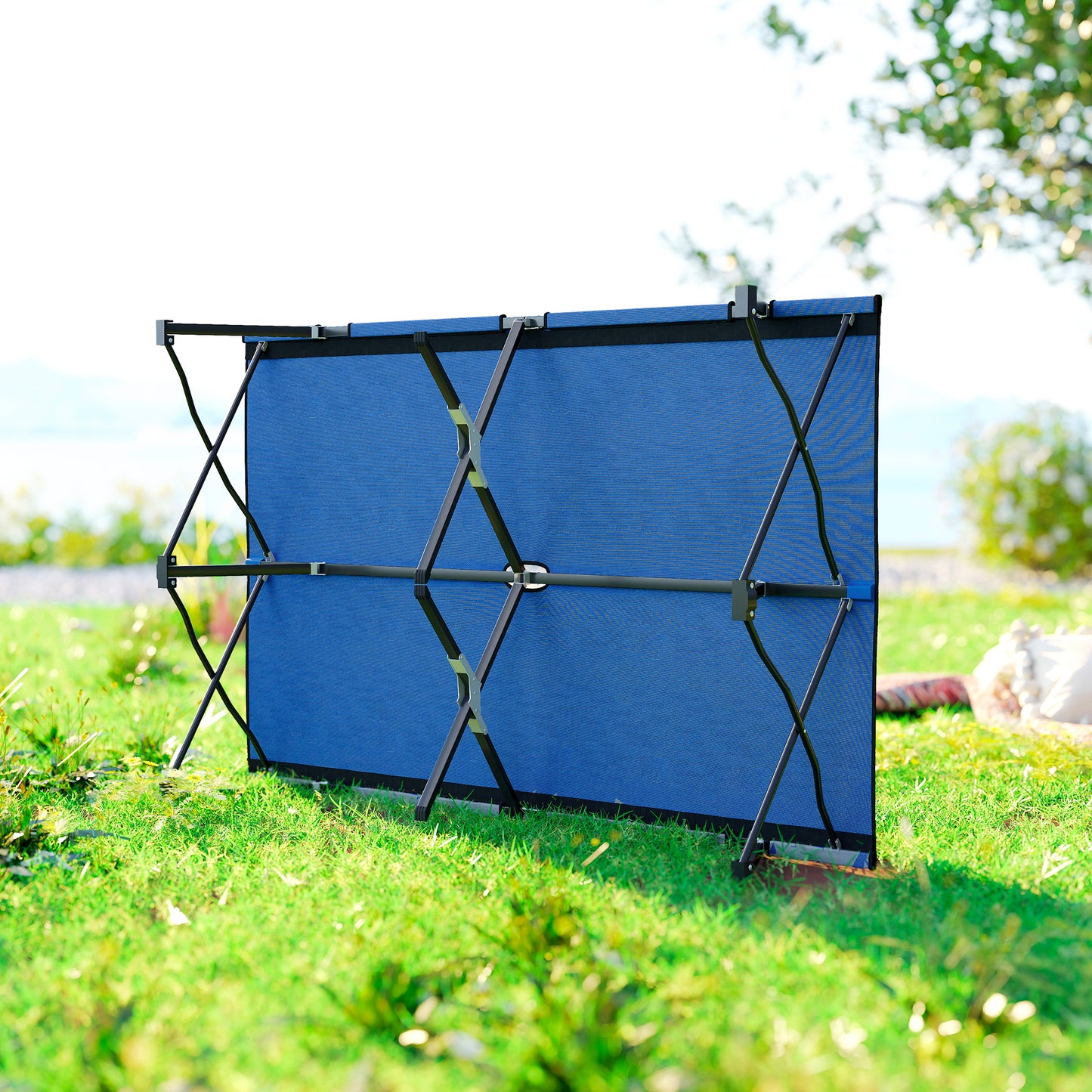 Double Camping Cot Bed, with Bag