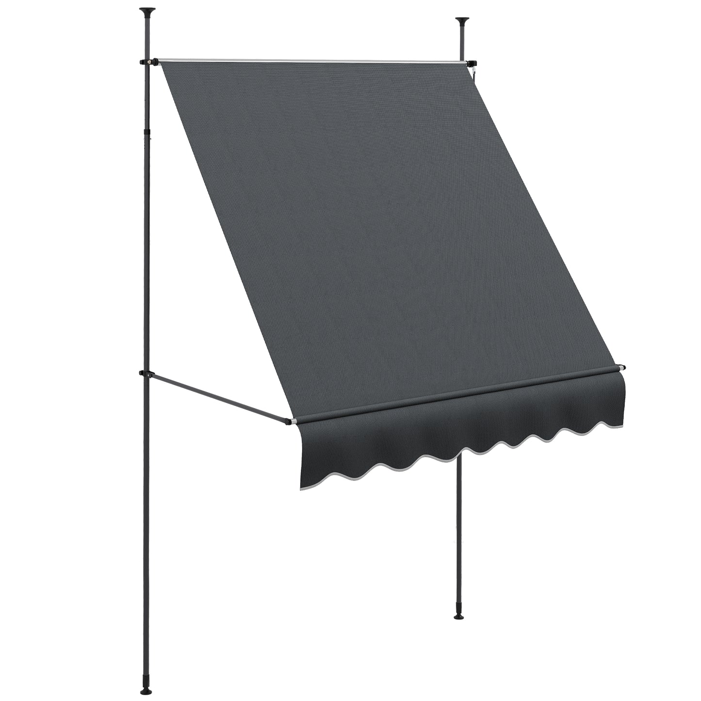 2 x 1.2m Manual Retractable Awning