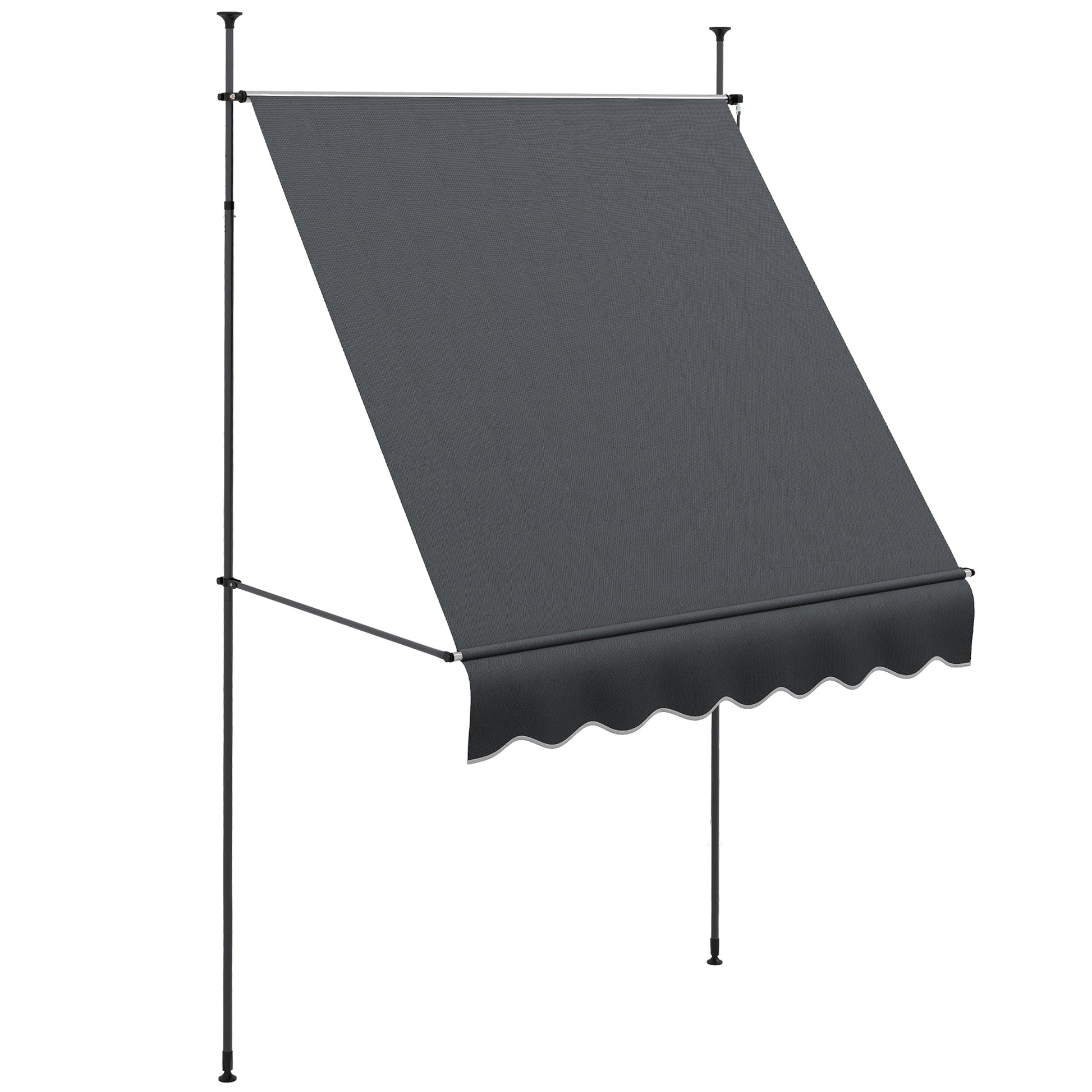 2 x 1.2m Manual Retractable Awning