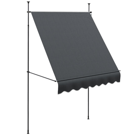 2 x 1.2m Manual Retractable Awning