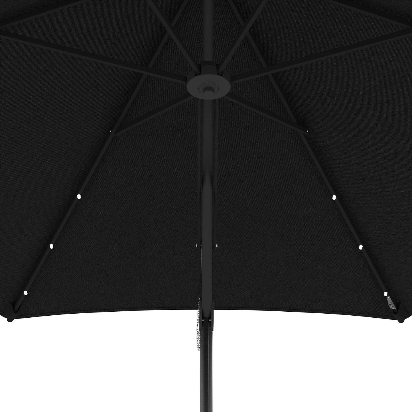 3(m) Solar LED Cantilever Parasol