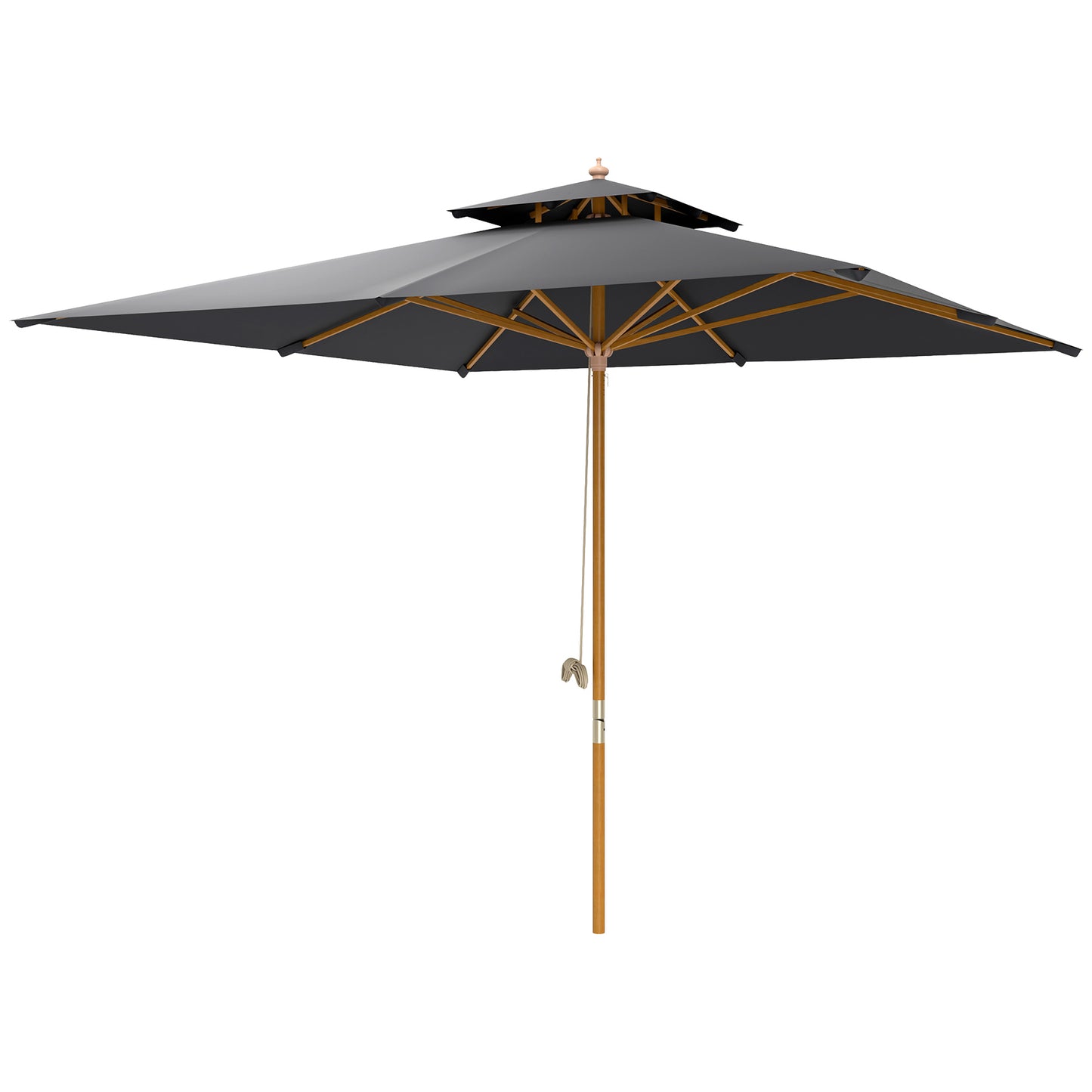 3 m Square Garden Parasol