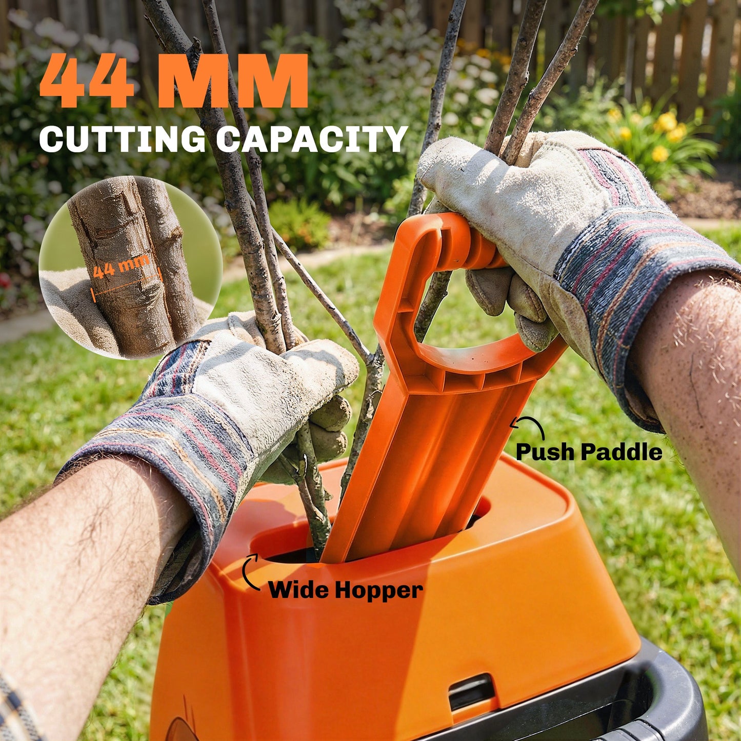 2500W Electric Wood Chipper