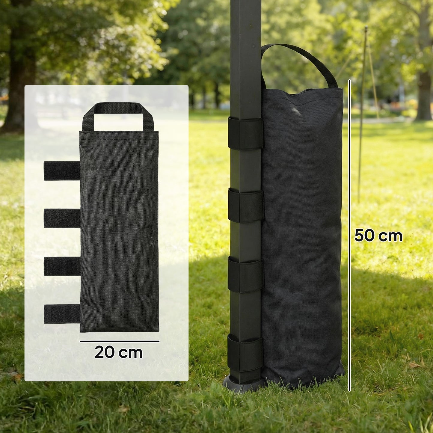 8 Pack Gazebo Sand Weights Bags