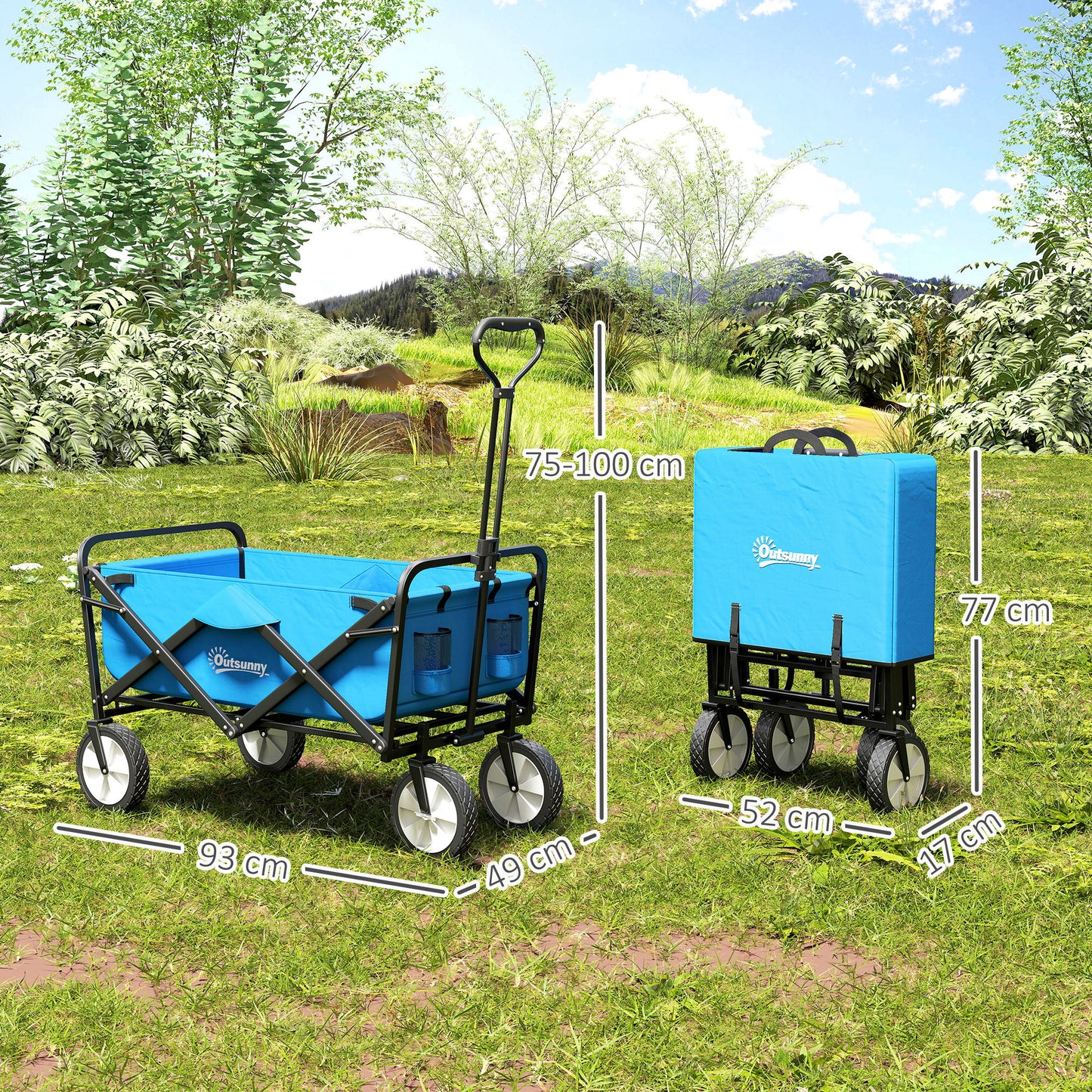 90L Festival Trolley on Wheels