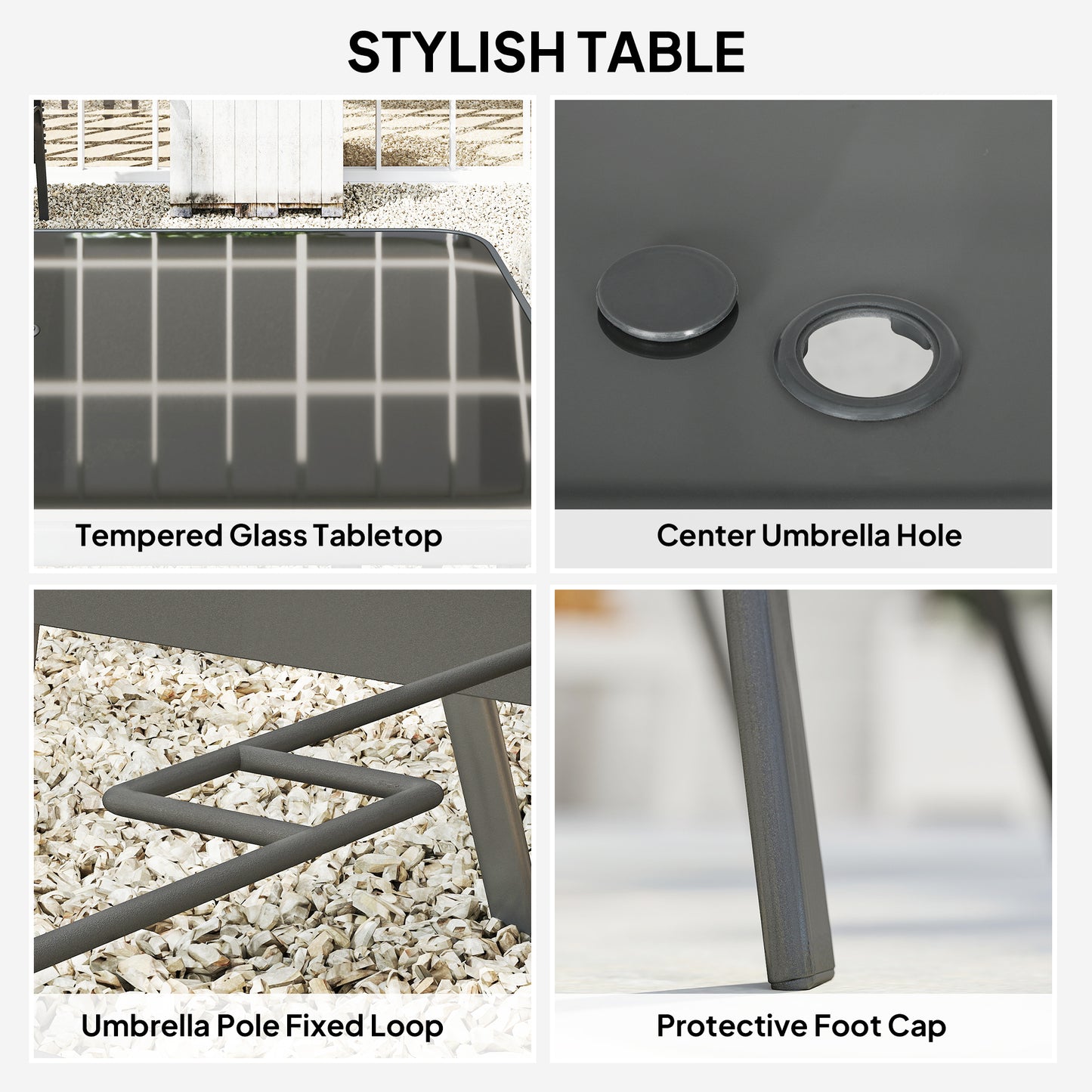 Seven-Piece Outdoor Dining Set