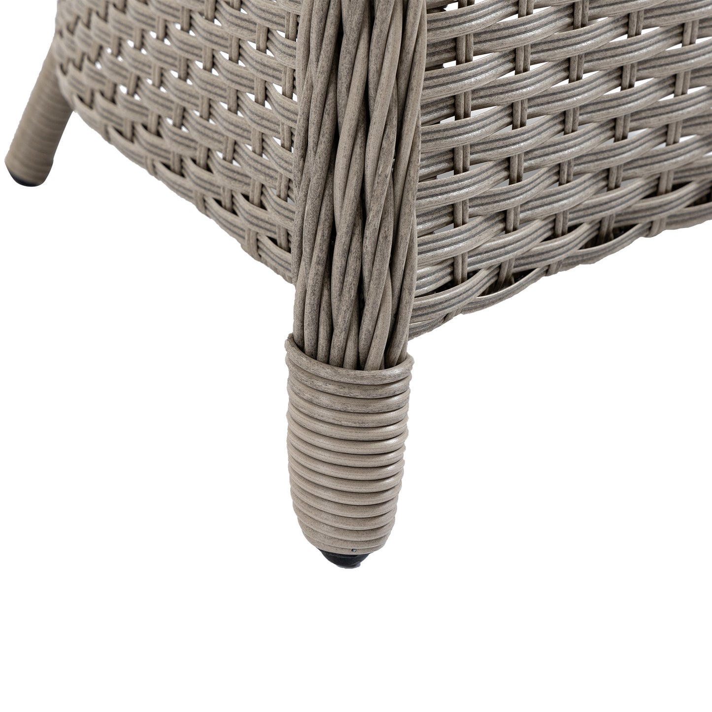 4 Seater Rattan Garden Furniture Set with Cushions