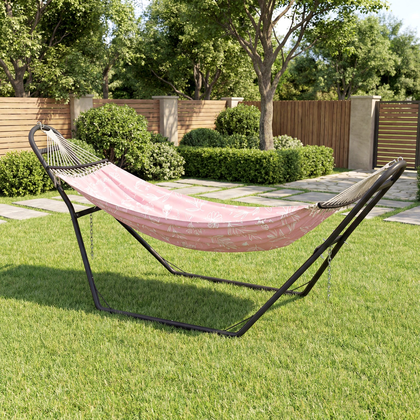 9ft Hammock Stand Adjustable Hammock Frame with Non-Slip Feet