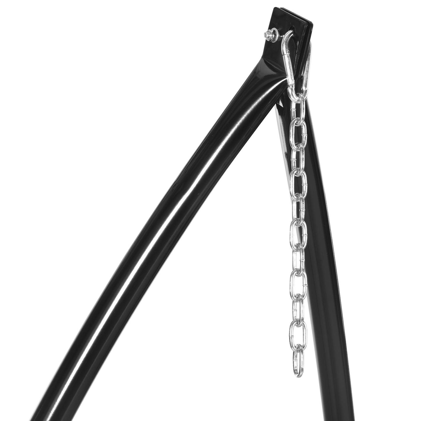 Hammock Chair Stand Only Construction Heavy Duty Metal C-Stand