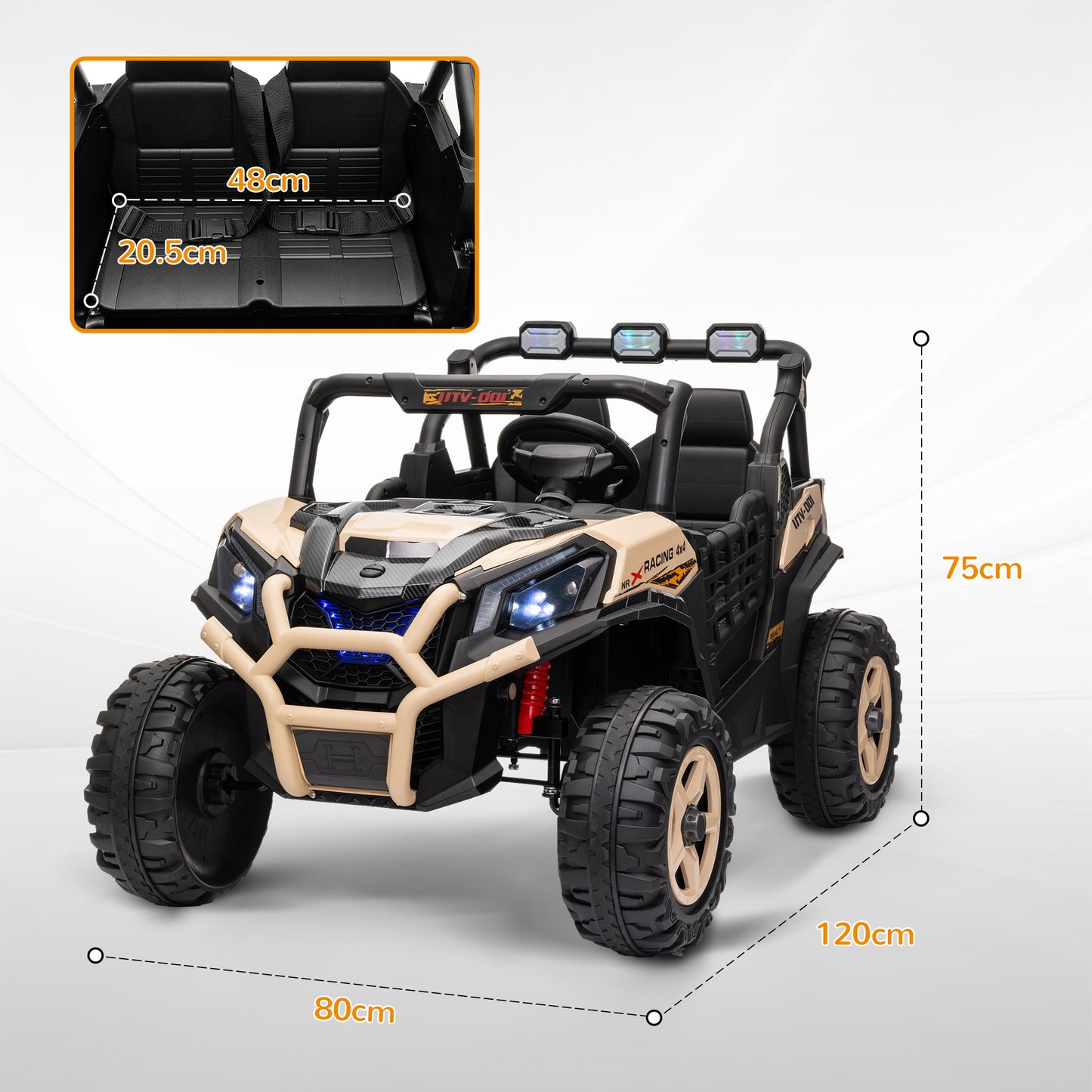 24V 2 Seater Kids Electric Car with Remote Control