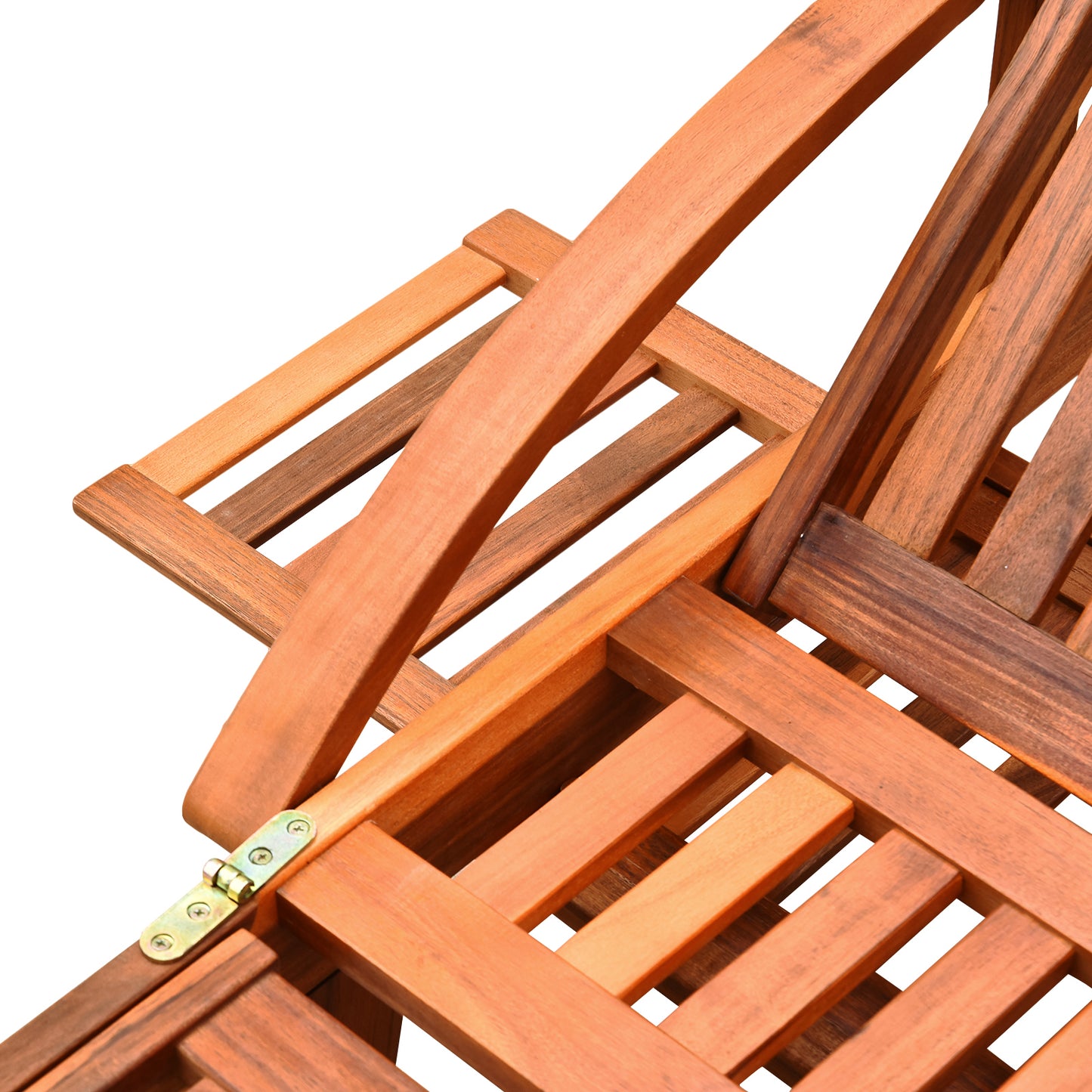 Folding Wooden Sun Lounger