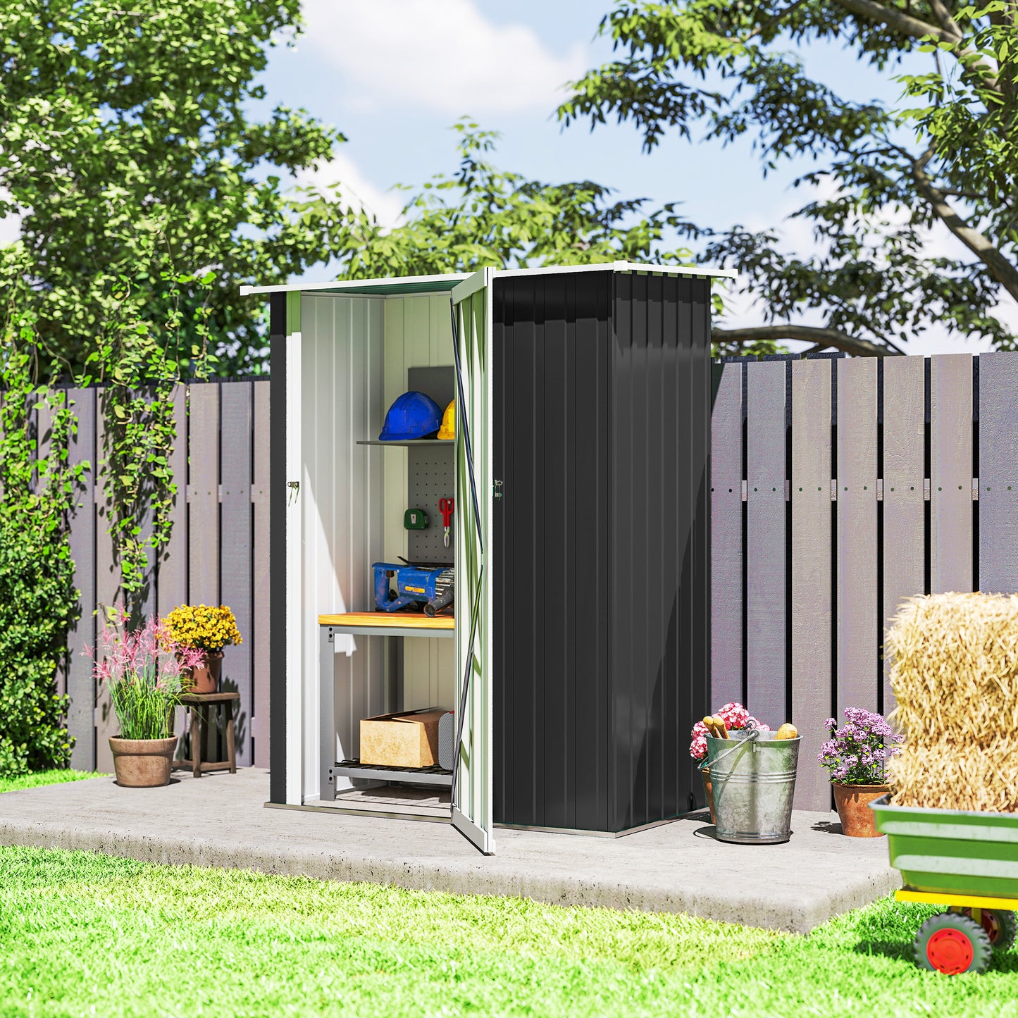 5ft x 3ft Garden Storage Shed