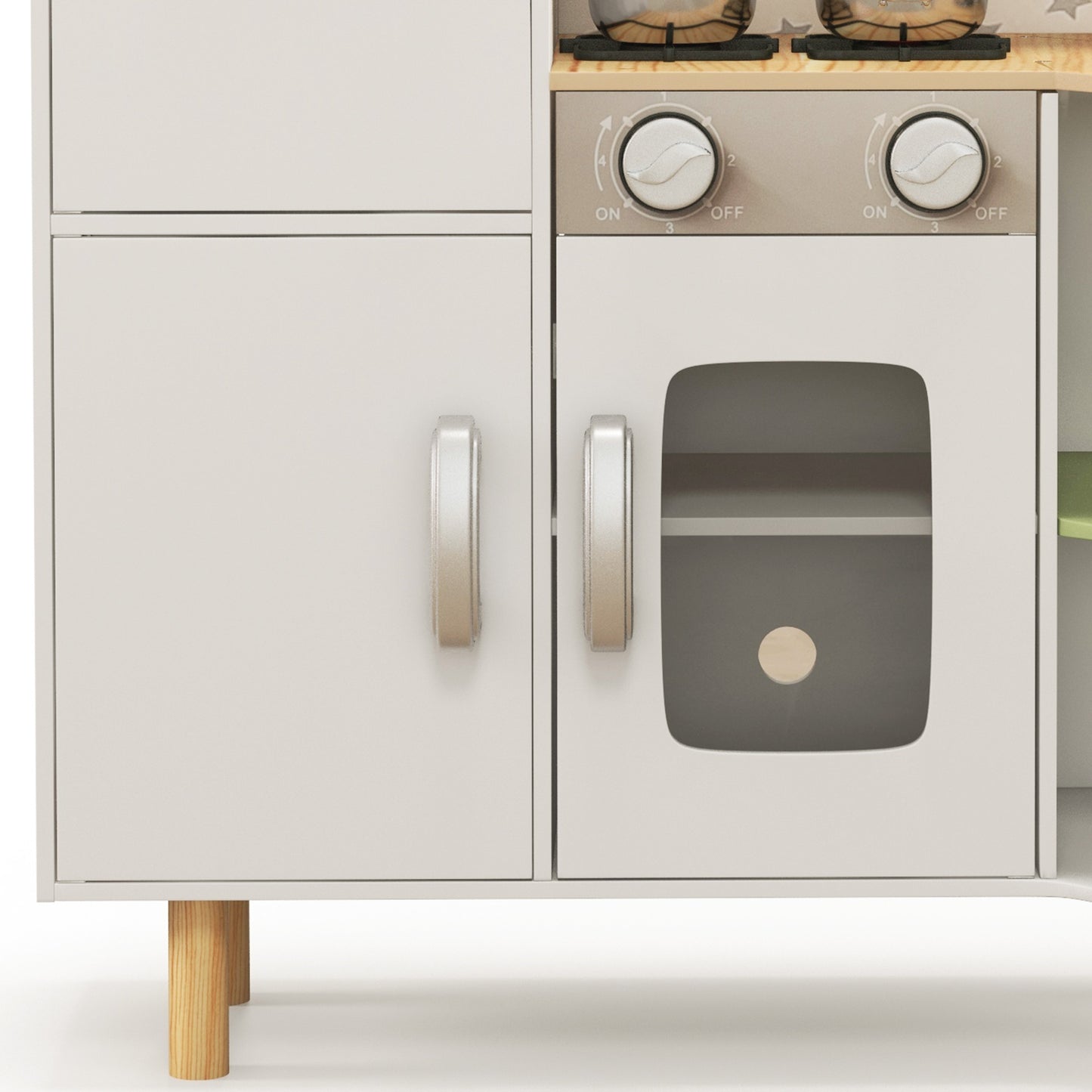 Toy Kitchen, Kids Play Kitchen, Role Playing Game with Phone