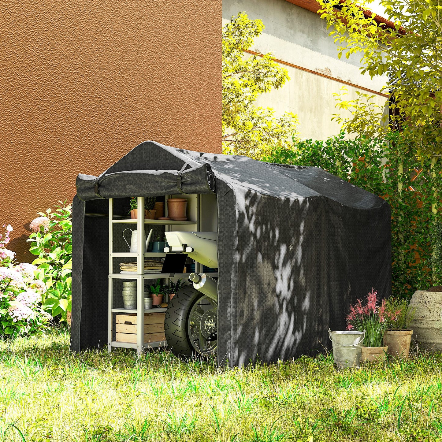 2.2 x 1.6 m Garden Storage Tent