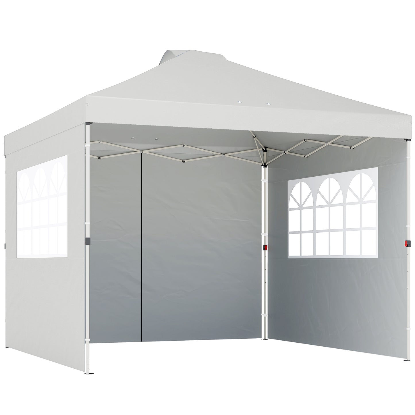 Pop Up Gazebo Waterproof Height Adjustable Canopy