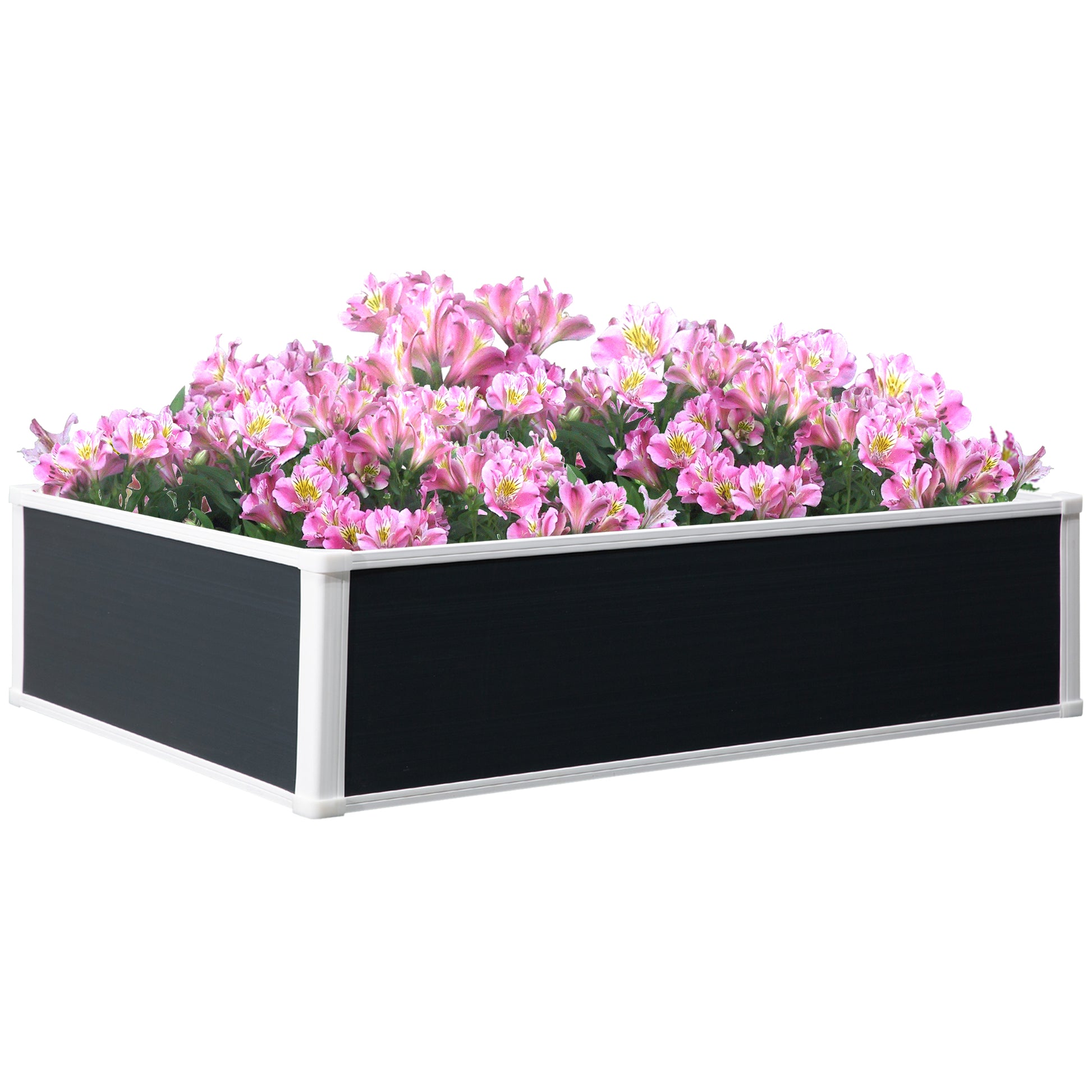 302L Raised Garden Bed, Weather-resistant PP Planter Box Containers